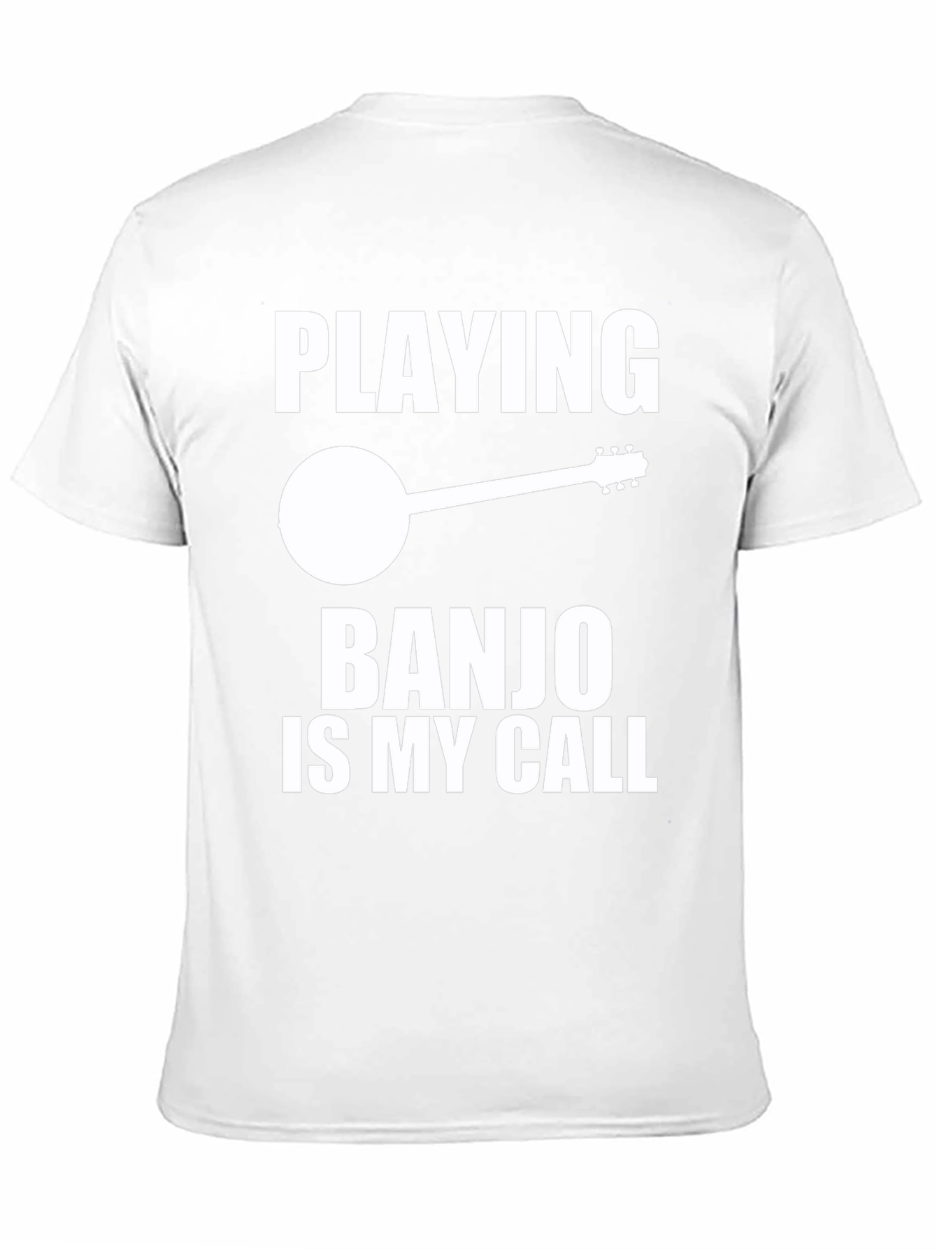 Black Banjo Player Graphic Tee - Music Lover Gift view 11