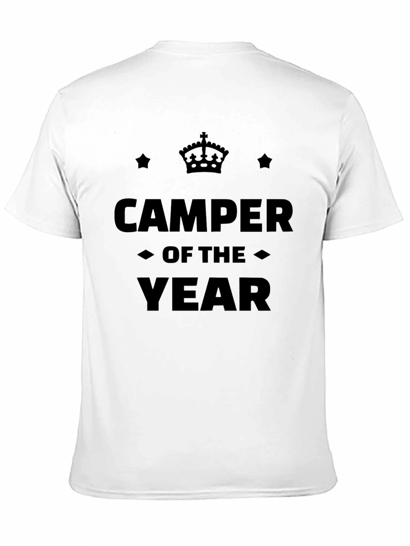 Black Camper of the Year Black T-Shirt view 11