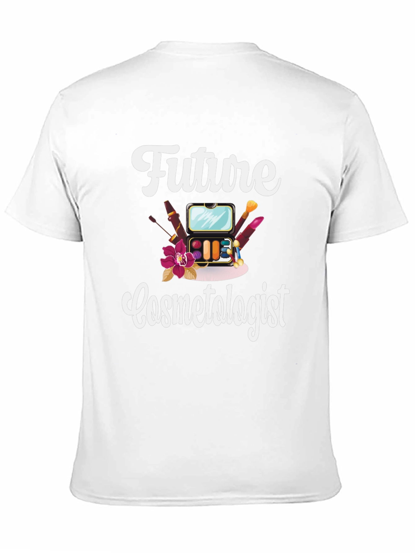 Black Future Cosmetologist T-Shirt | Makeup Artist Gift view 11