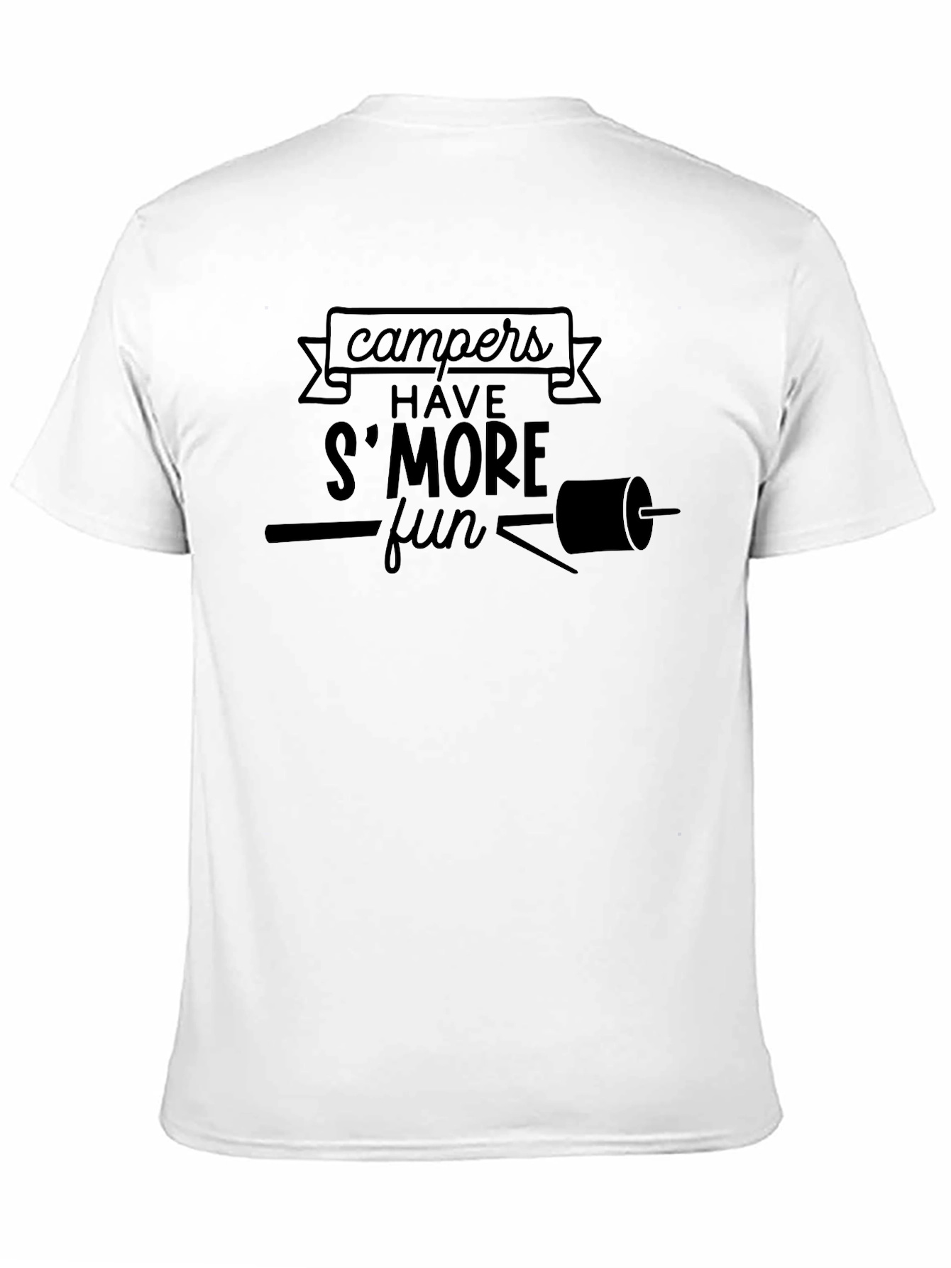 Black Campers Have S'More Fun Black T-Shirt view 11