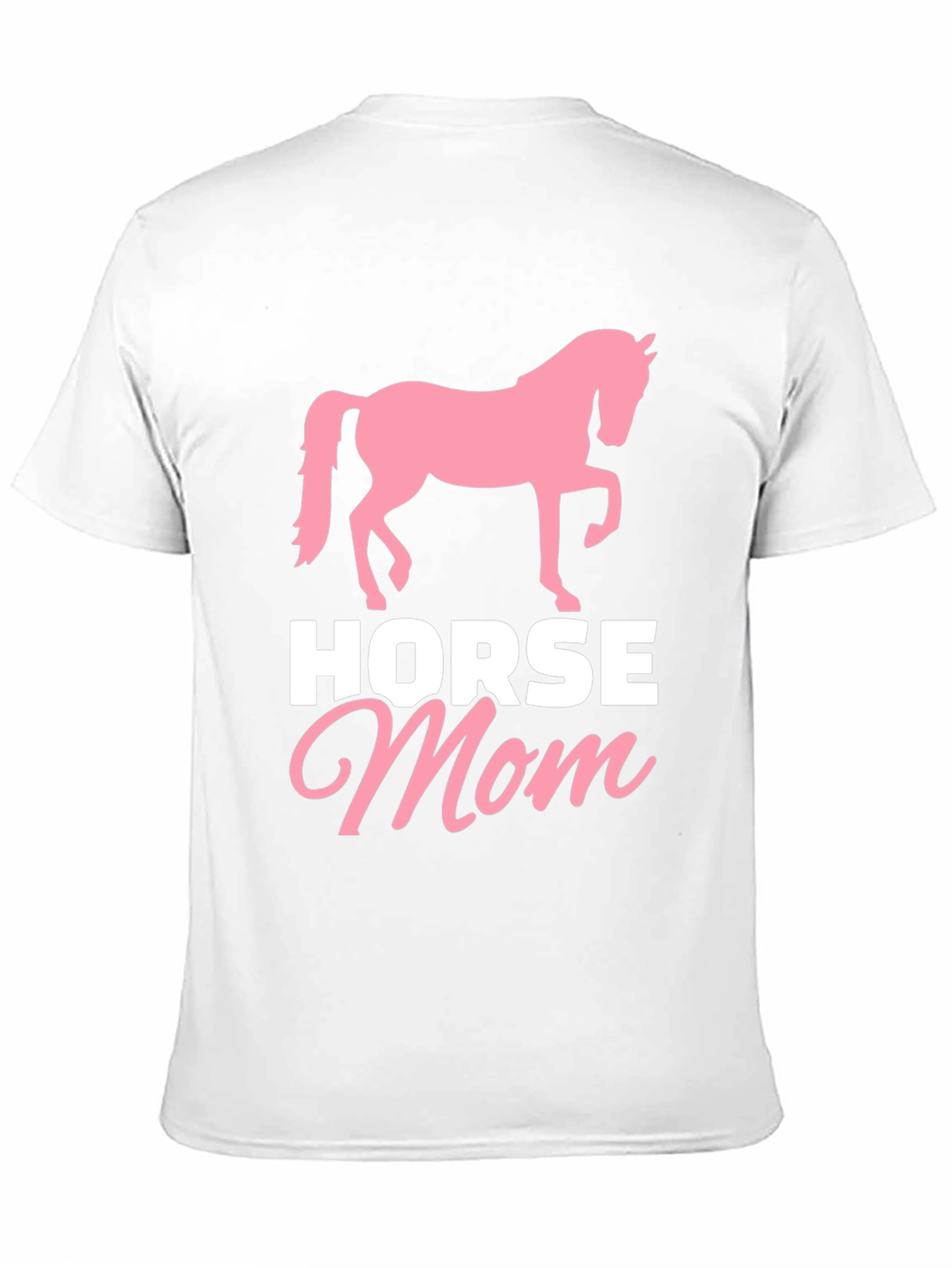 Black Horse Mom T-Shirt - Equestrian Gift view 11