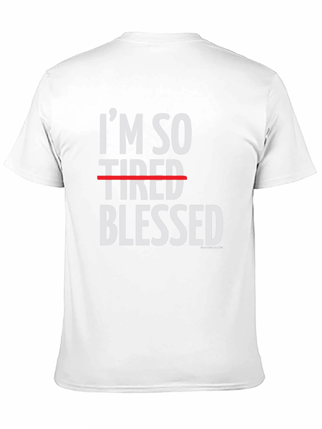Black I'm So Blessed Funny Graphic T-Shirt view 11