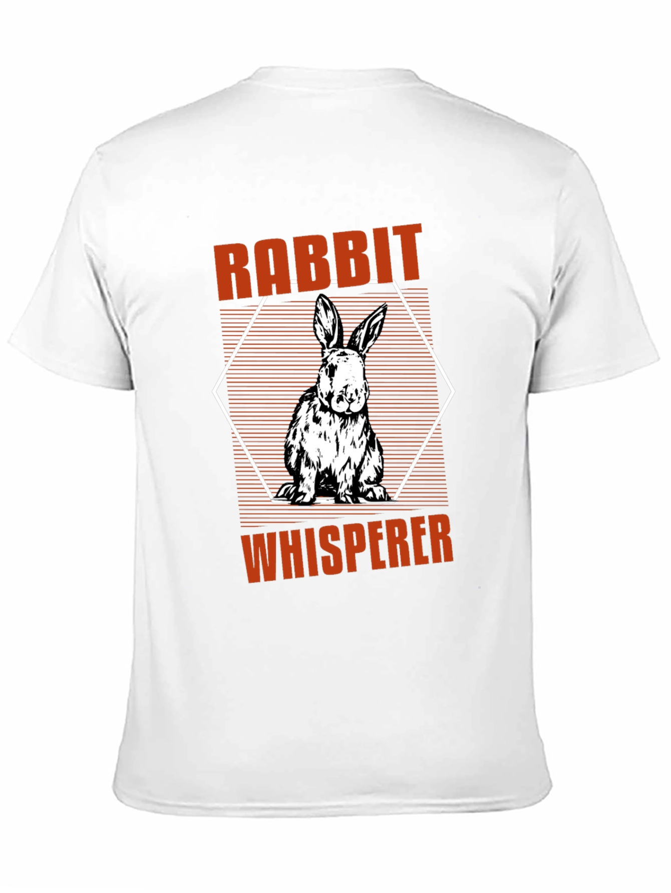 Black Rabbit Whisperer Graphic T-Shirt - Animal Lover Tee view 11