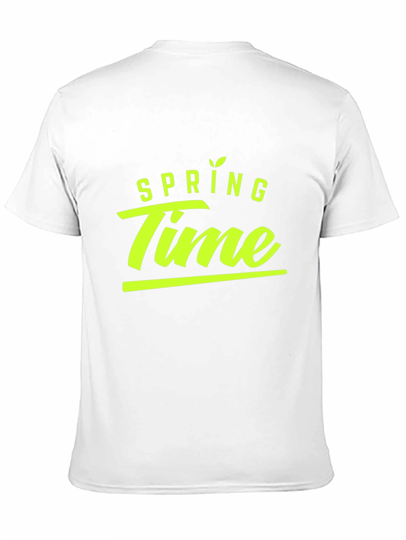 Black Spring Time Black T-Shirt view 11
