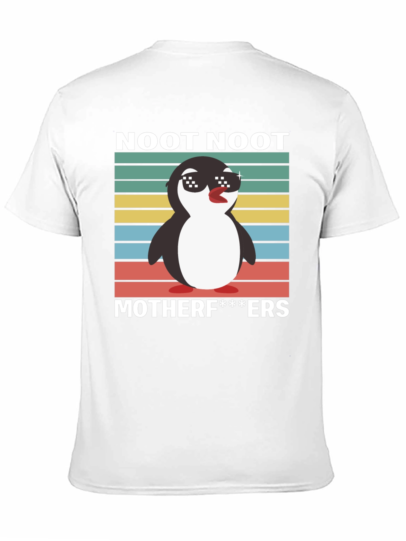 Black Noot Noot Penguin T-Shirt view 11