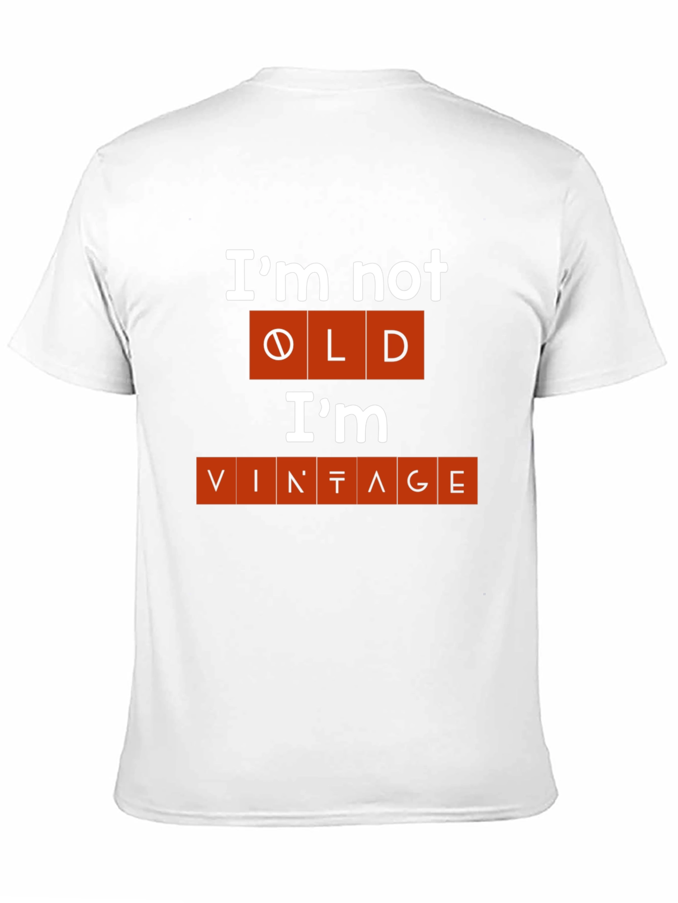 Black I'm Not Old I'm Vintage T-Shirt view 11