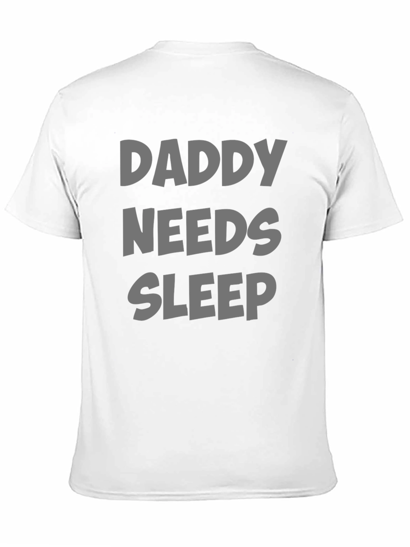 Black Daddy Needs Sleep T-Shirt - Comfortable Dad Life Tee view 11