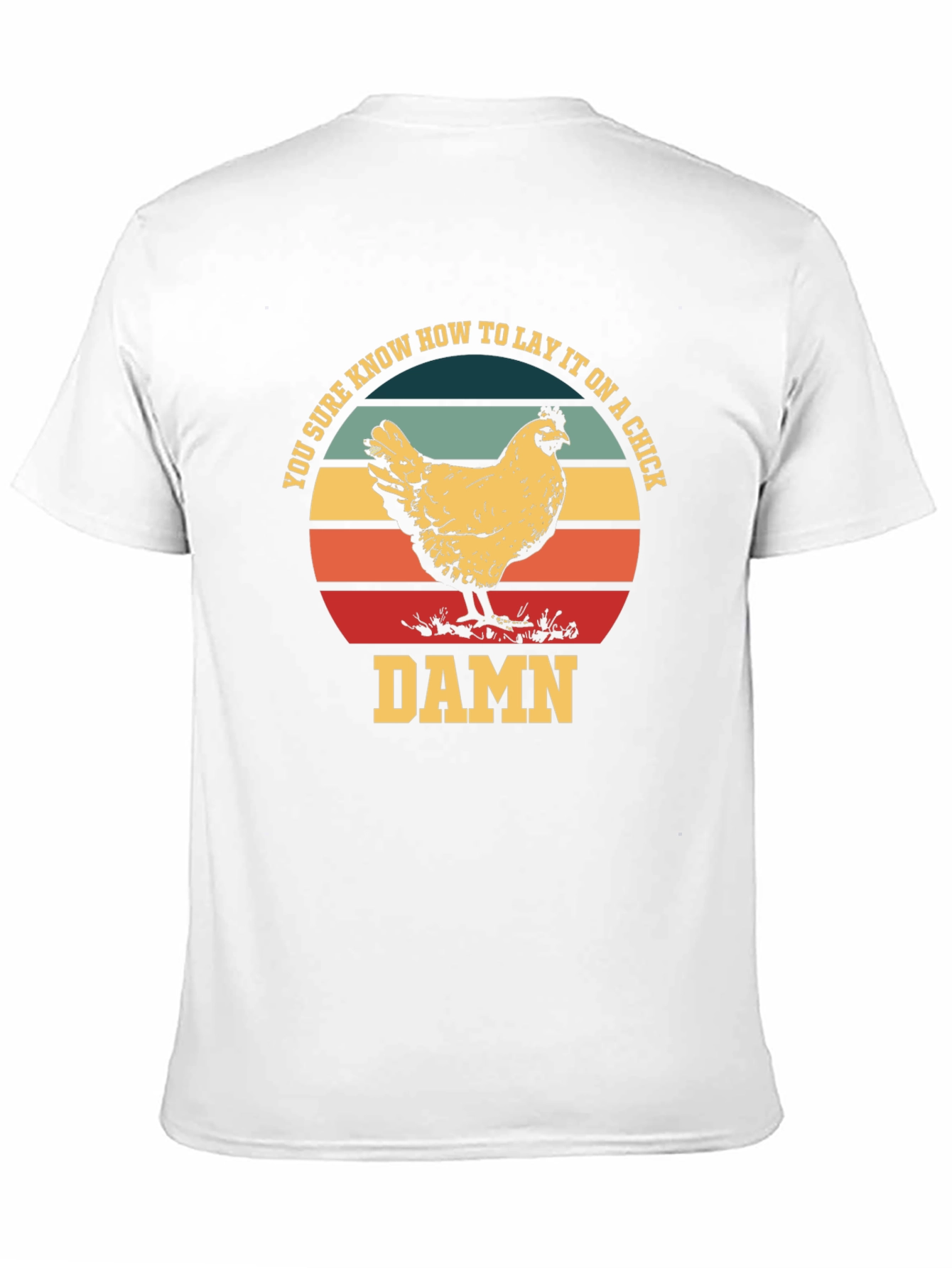 Black Funny Chicken Graphic T-Shirt - Know How to Lay It view 11