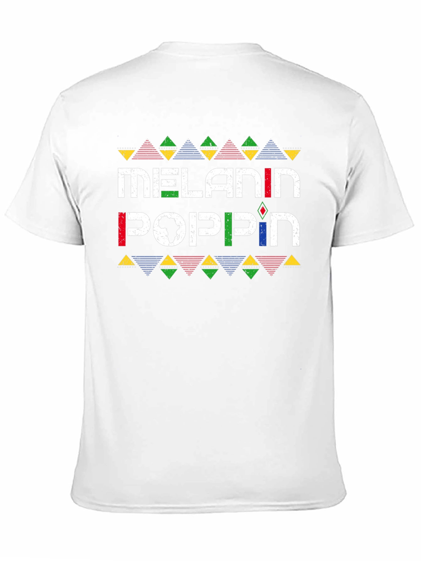 Black Melanin Poppin Graphic T-Shirt - Black view 11