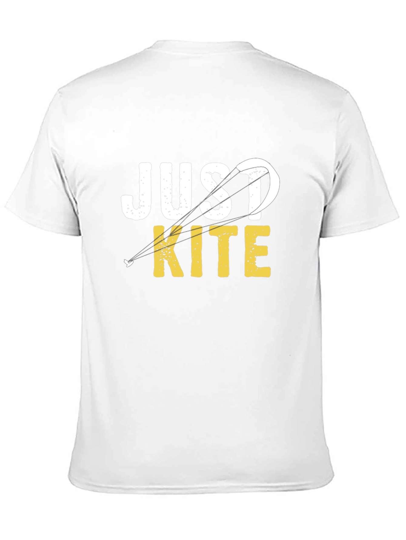 Black Just Kite T-Shirt - Black Cotton Tee view 11
