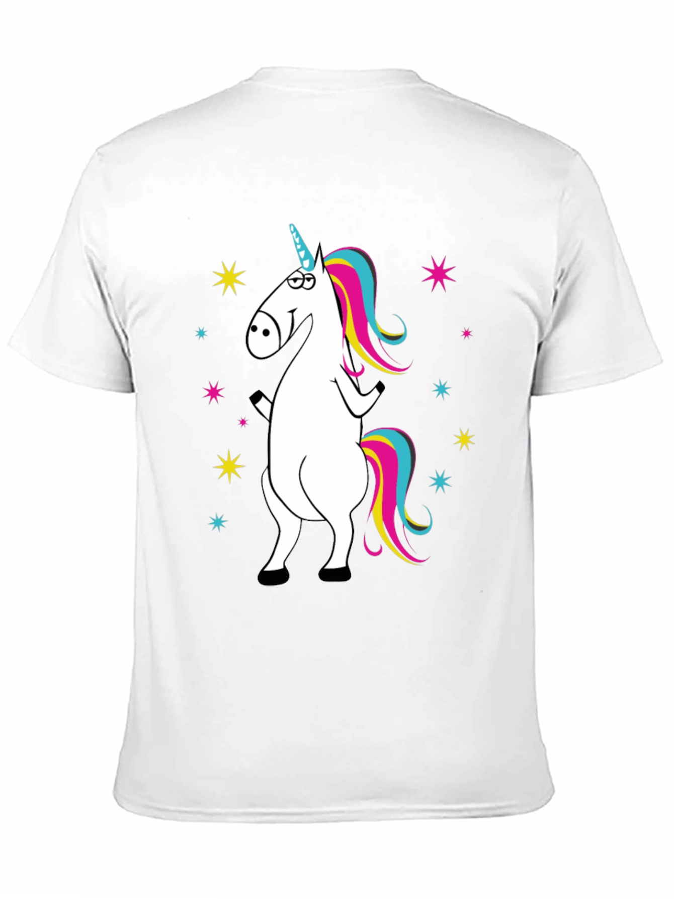 Black Unicorn Graphic Black T-Shirt - Fun & Whimsical Design view 11