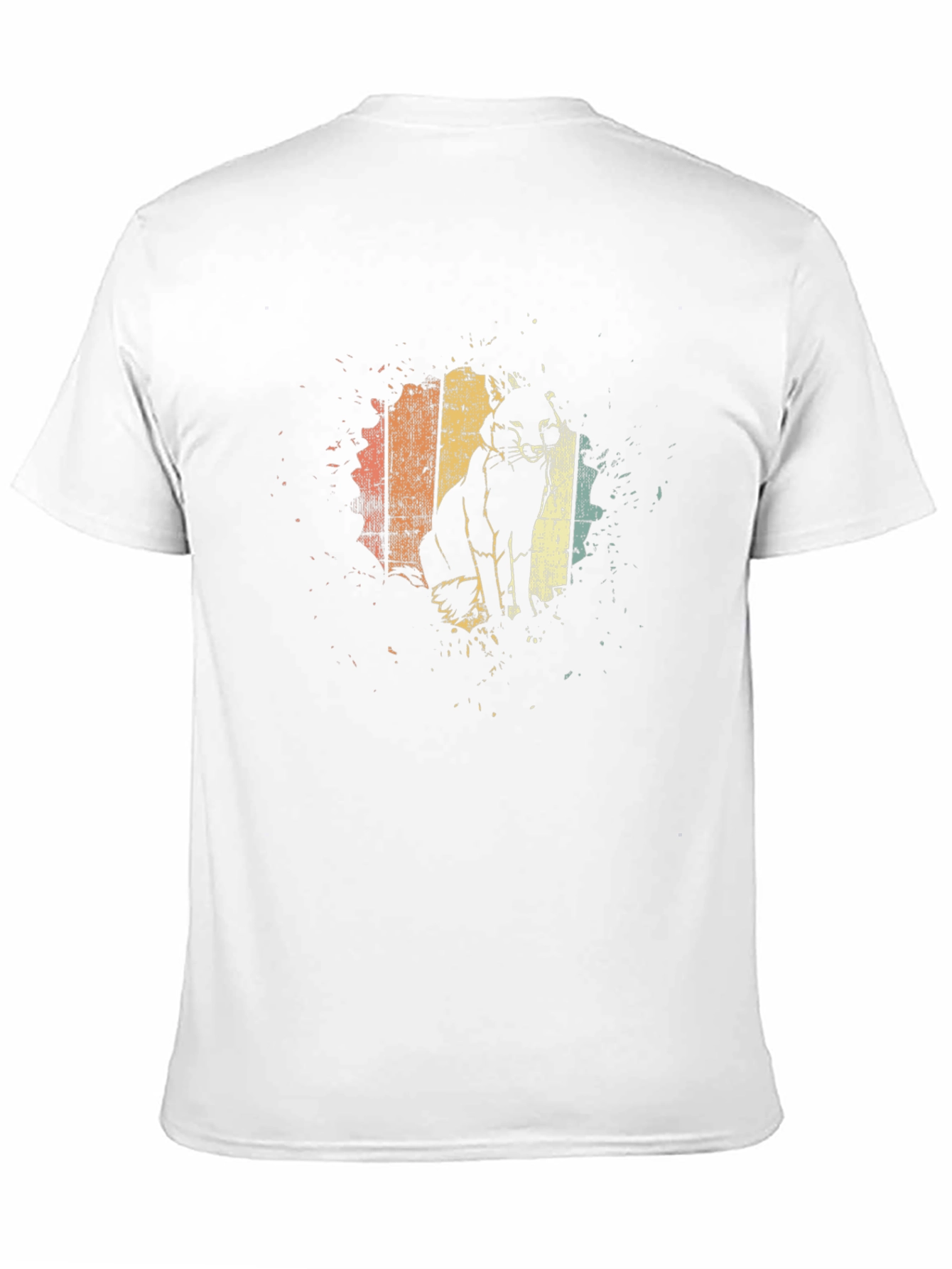 Black Retro Lynx Graphic Tee - Soft Cotton Blend view 11