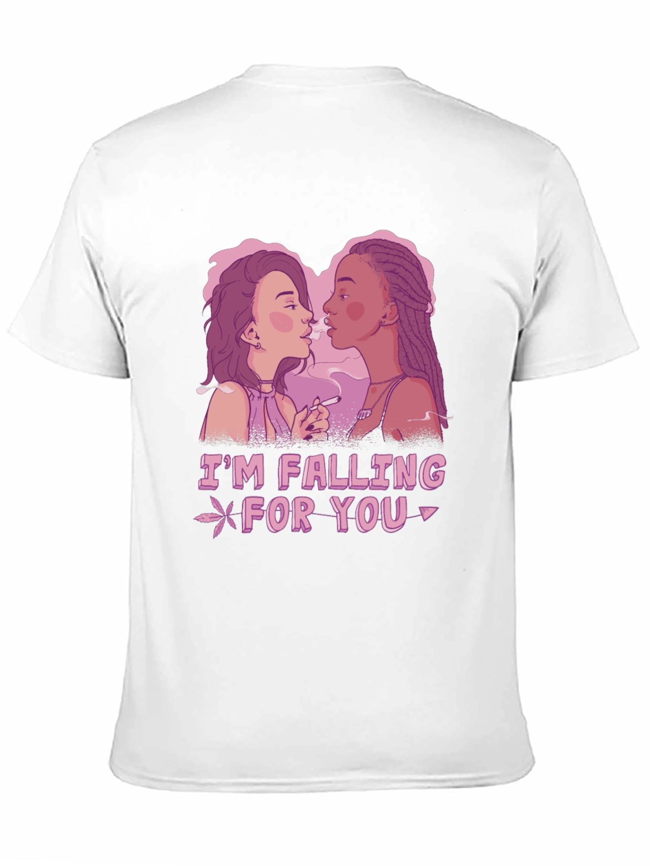 Black I'm Falling For You Graphic Tee view 11