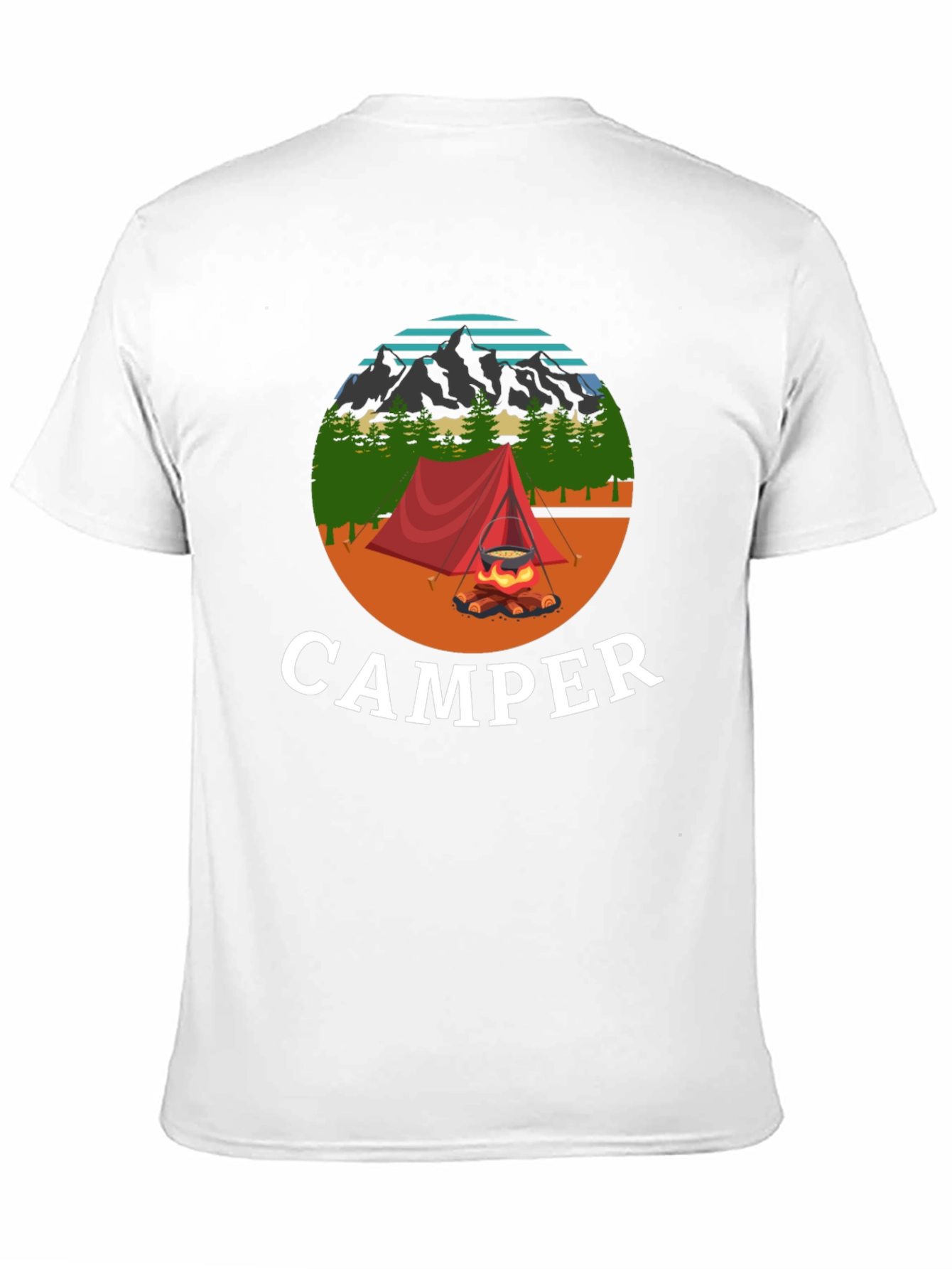 Black Camper Graphic T-Shirt view 11