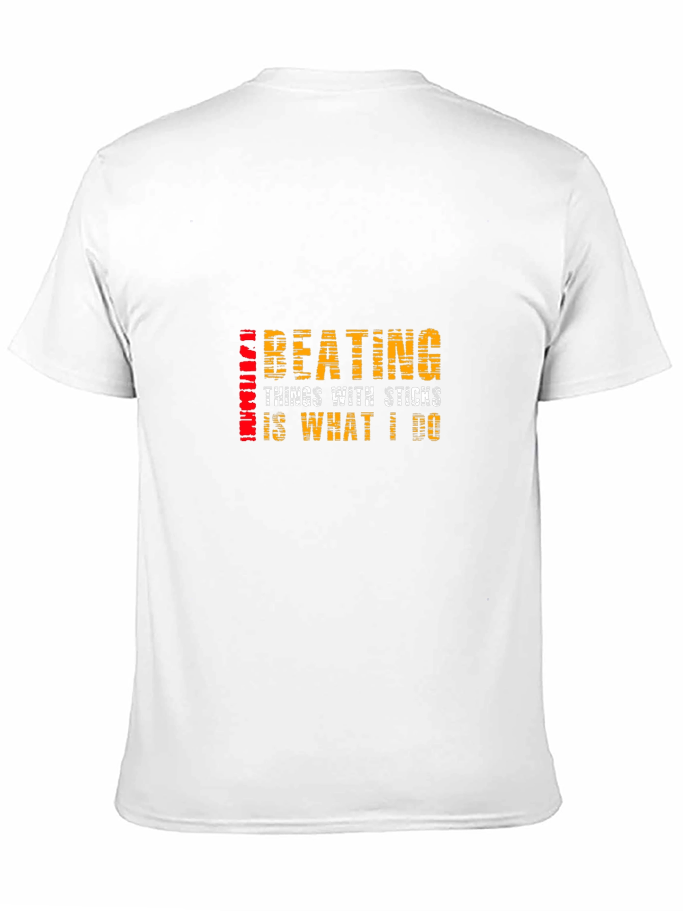 Black Beating Things With Sticks T-Shirt view 11