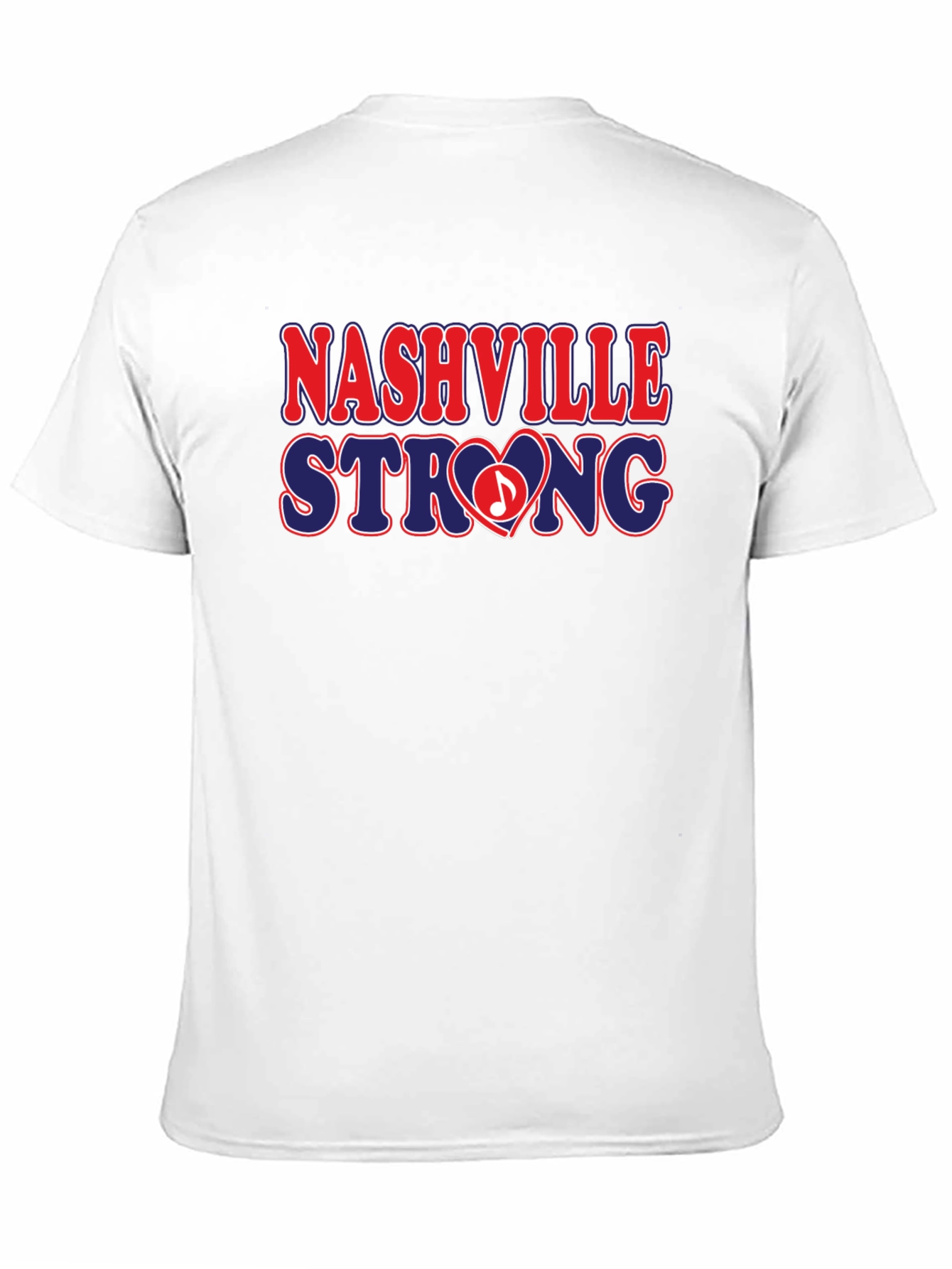 Black Nashville Strong Graphic T-Shirt view 11