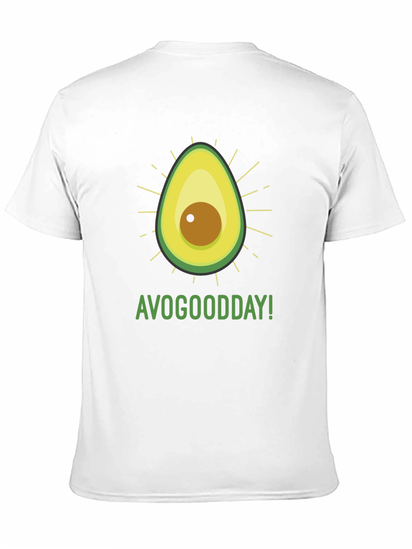 Black AvoGoodDay Graphic Tee - Fresh Avocado Style view 11