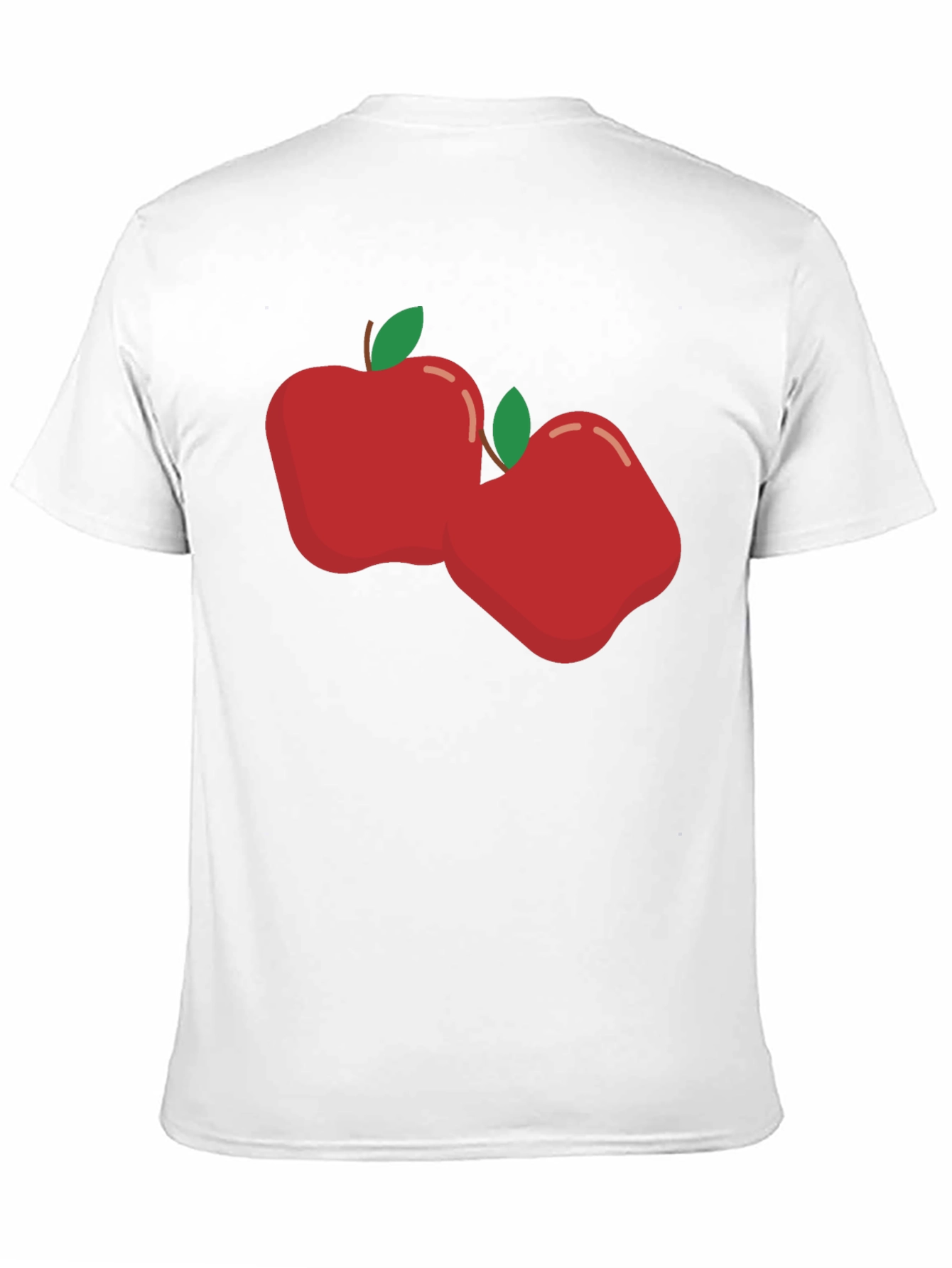 Black Bold Apple Graphic Tee - Soft & Stylish Black T-Shirt view 11