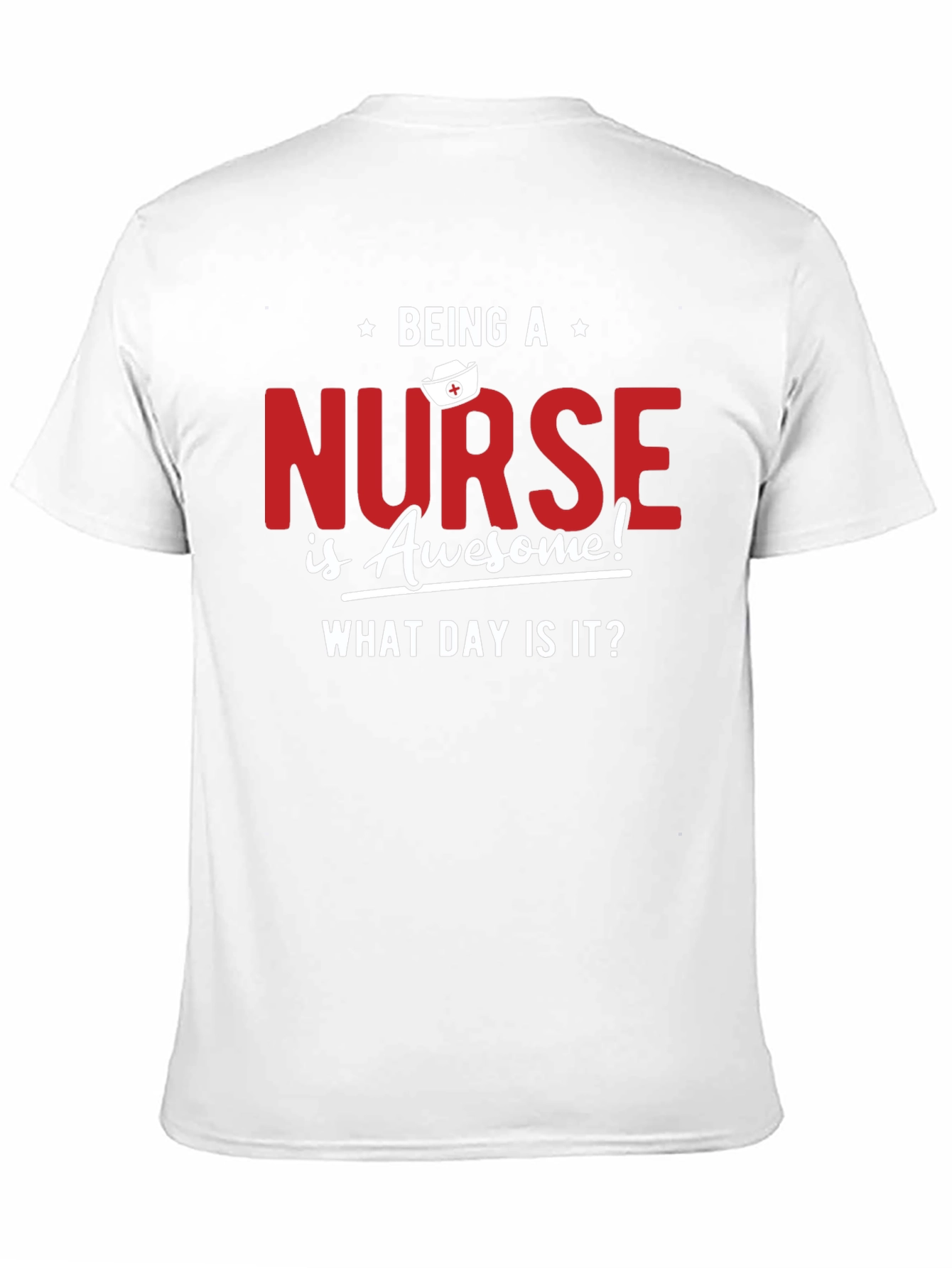 Black Nurse is Awesome T-Shirt - What Day is it? view 11