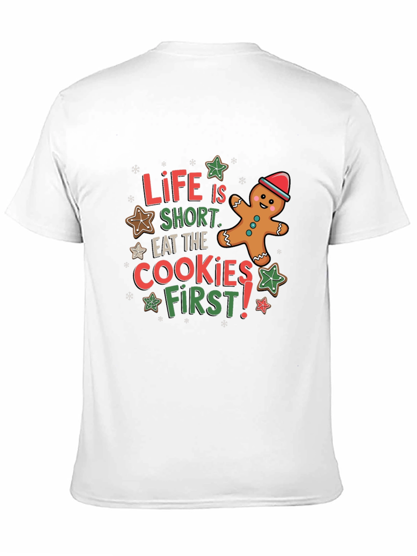 Black Life is Short Eat the Cookies T-Shirt view 11