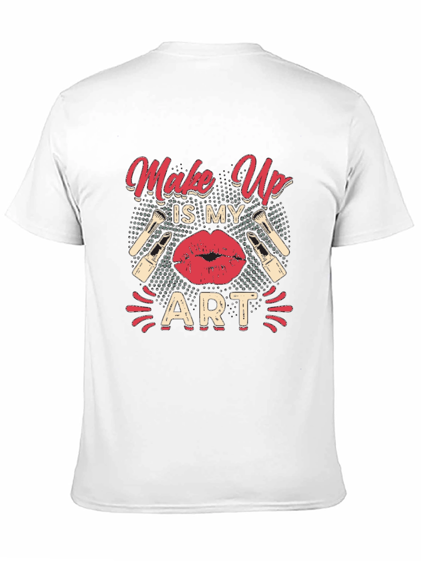 Black Makeup Is My Art T-Shirt - Stylish Graphic Tee view 11