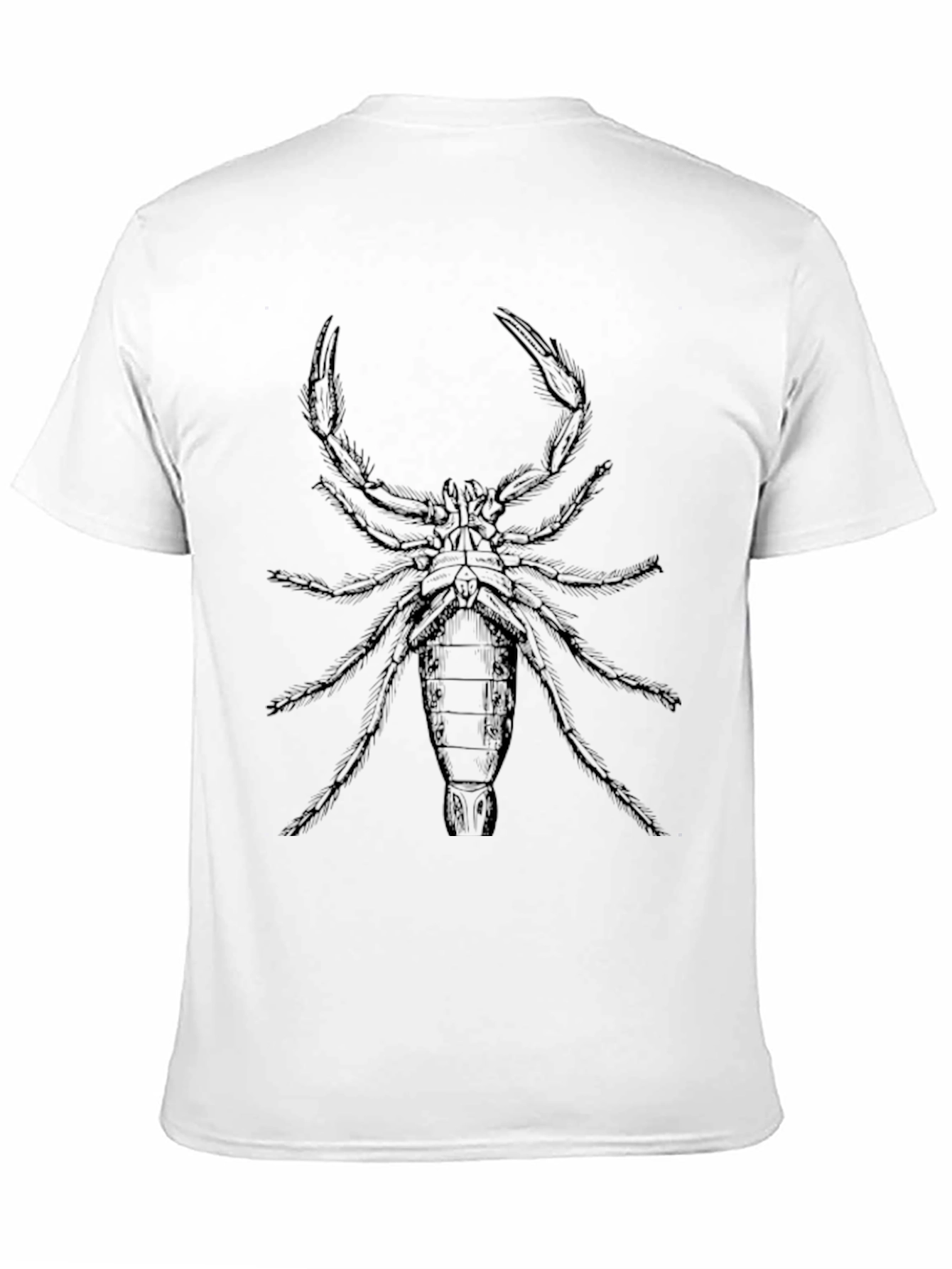 Black Scorpion Graphic Tee - Black Cotton Comfort view 11