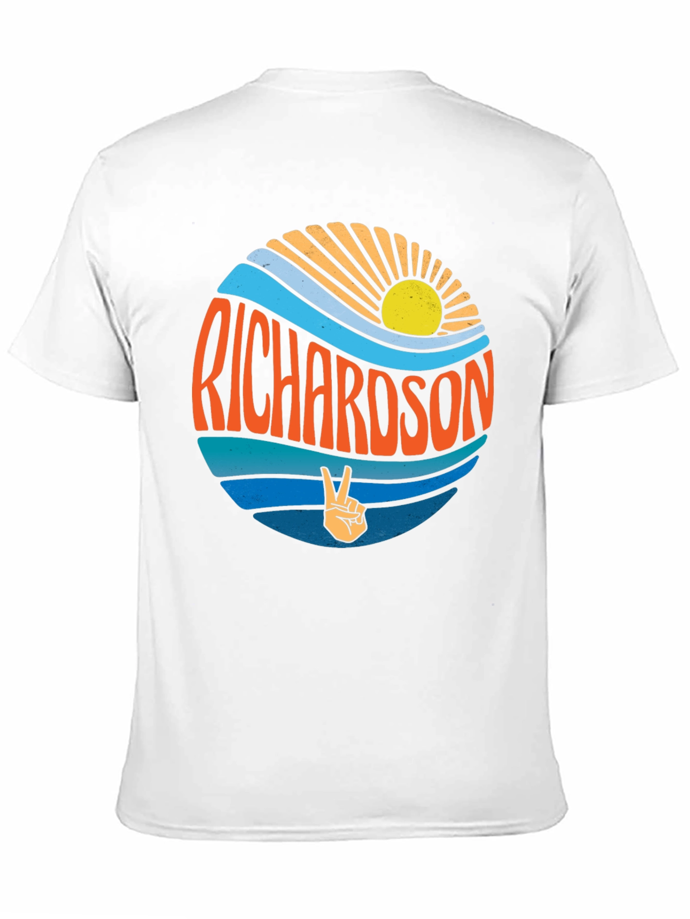 Black Richardson Retro Graphic T-Shirt view 11