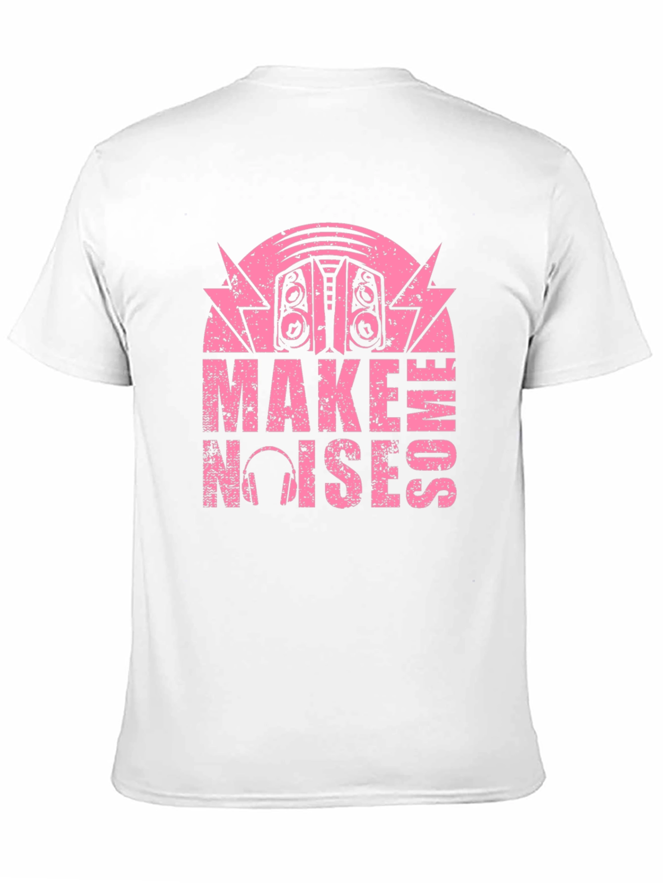 Black Make Some Noises Graphic T-Shirt view 11