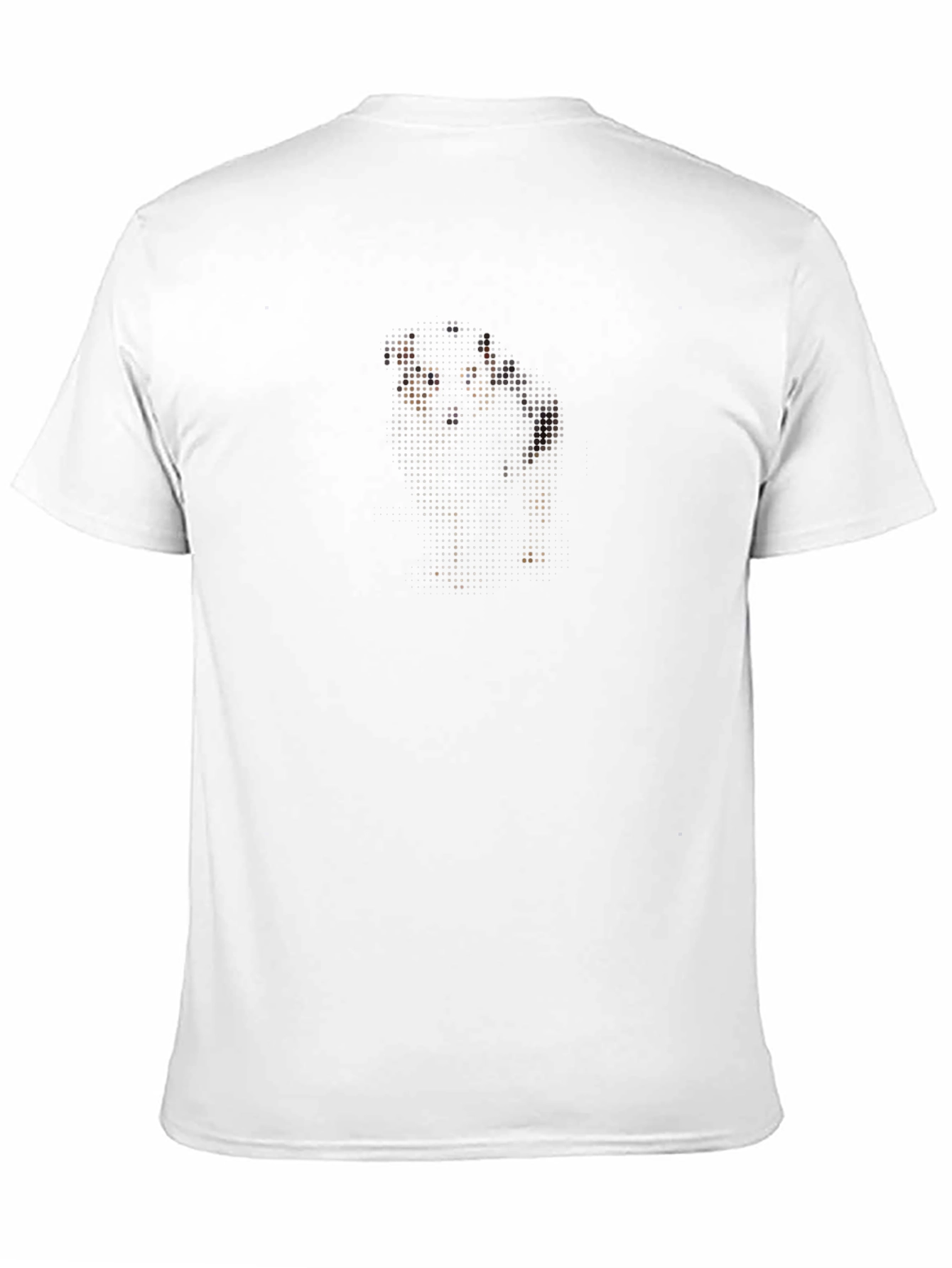 Black Graphic Pixelated Duo Black T-Shirt view 11