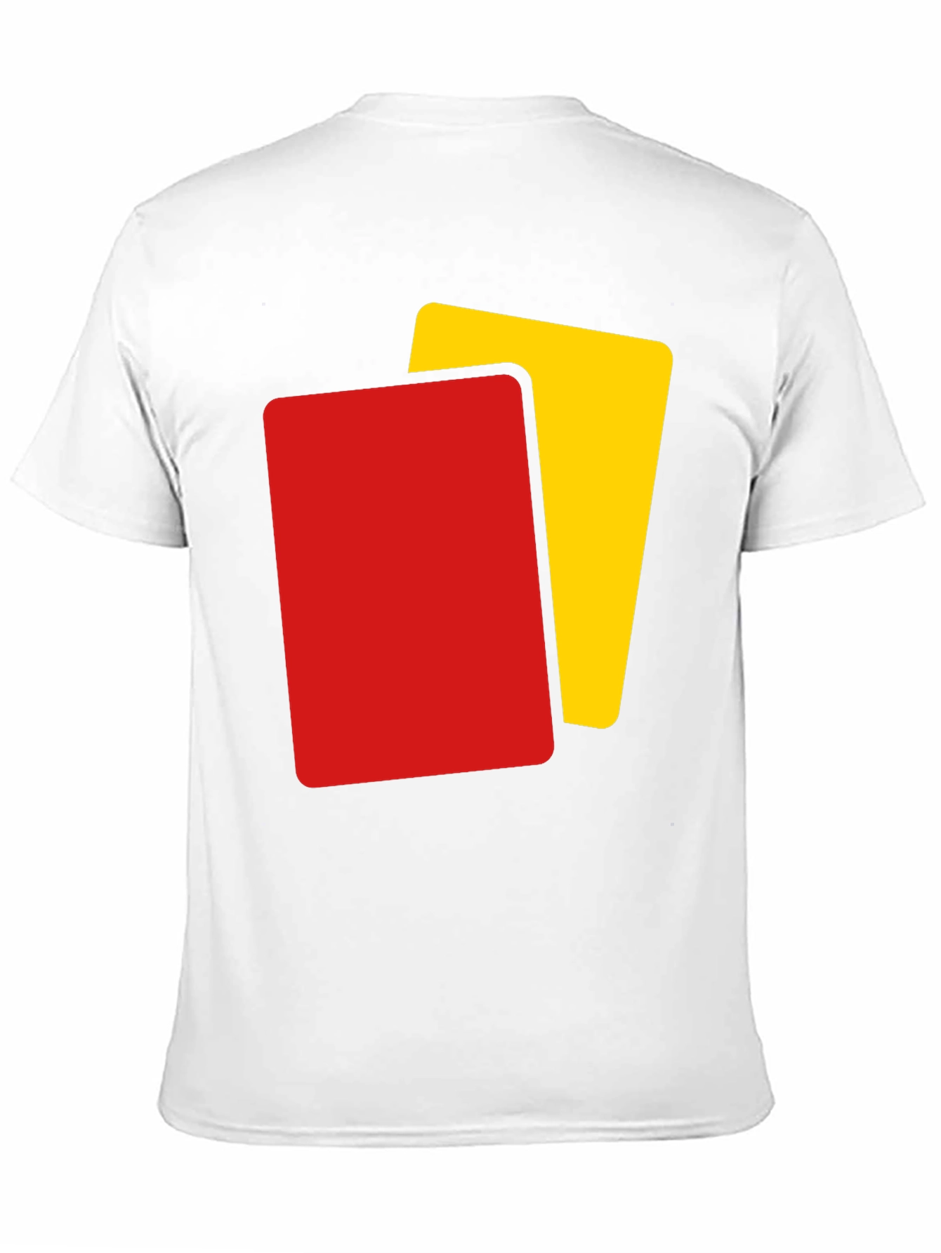 Black Referee Card T-Shirt - Black view 11