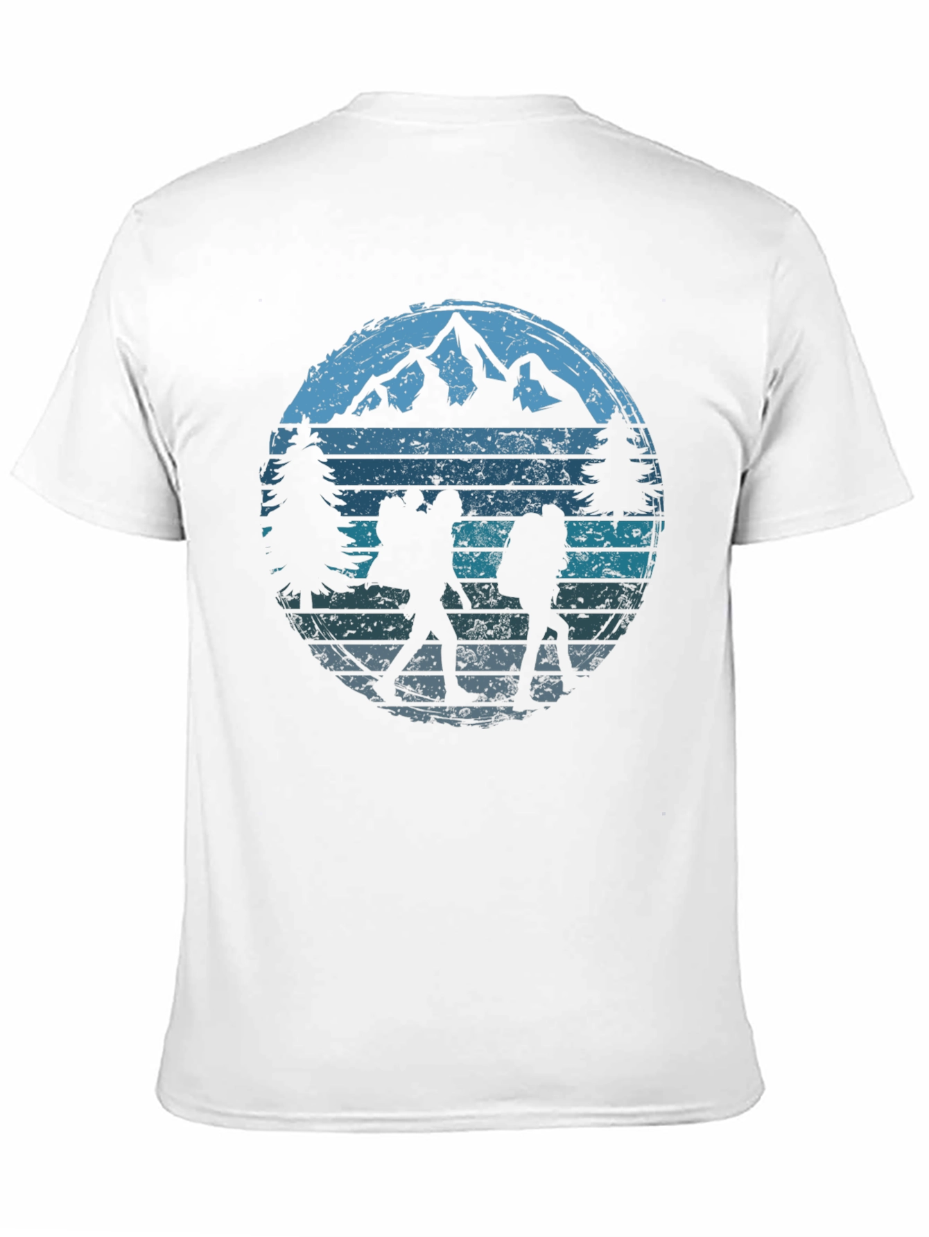 Black Hiking Adventure Graphic Tee view 11