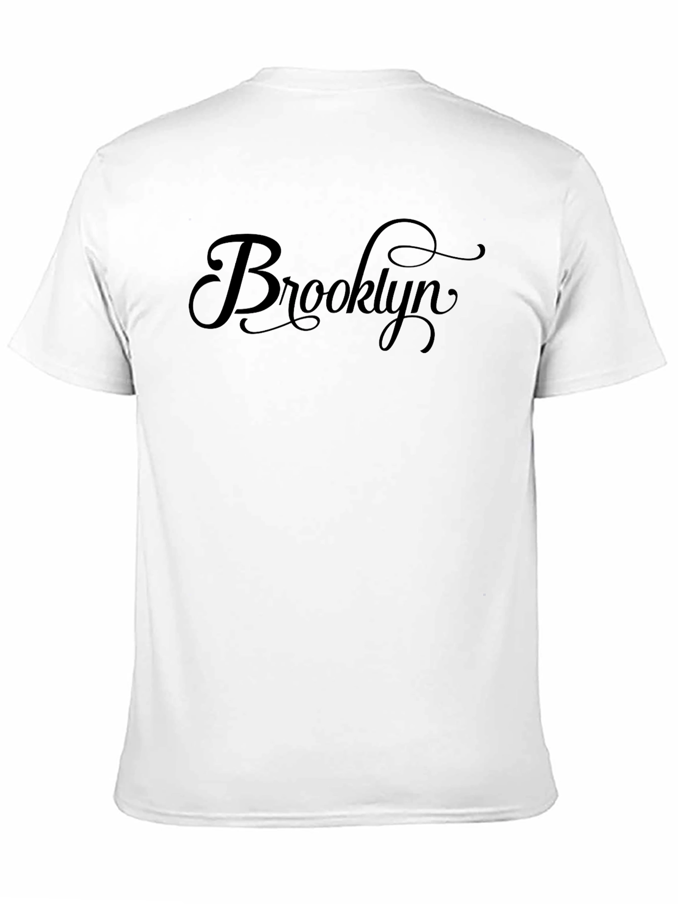 Brooklyn Script Black T-Shirt - 11