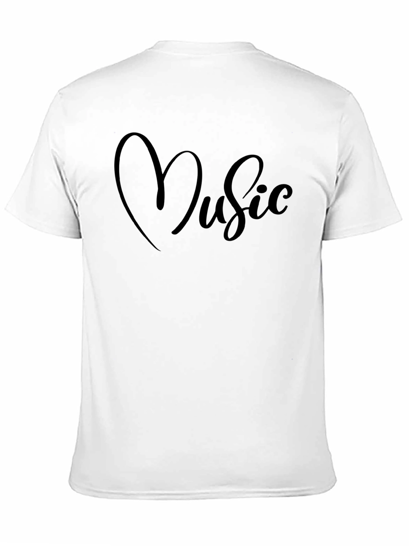 Black Love Music Black T-Shirt view 11