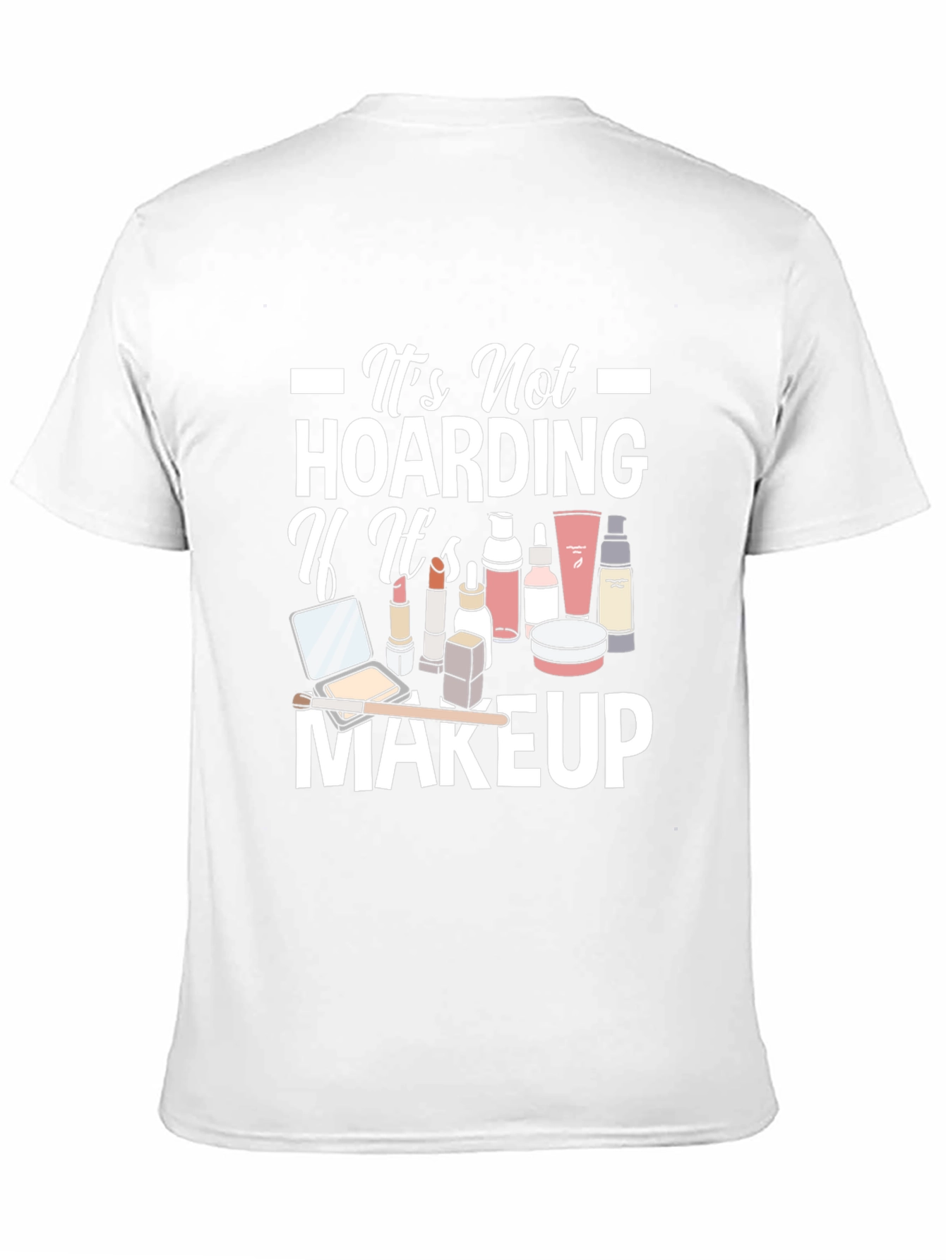 Black Makeup Lover's Graphic T-Shirt view 11