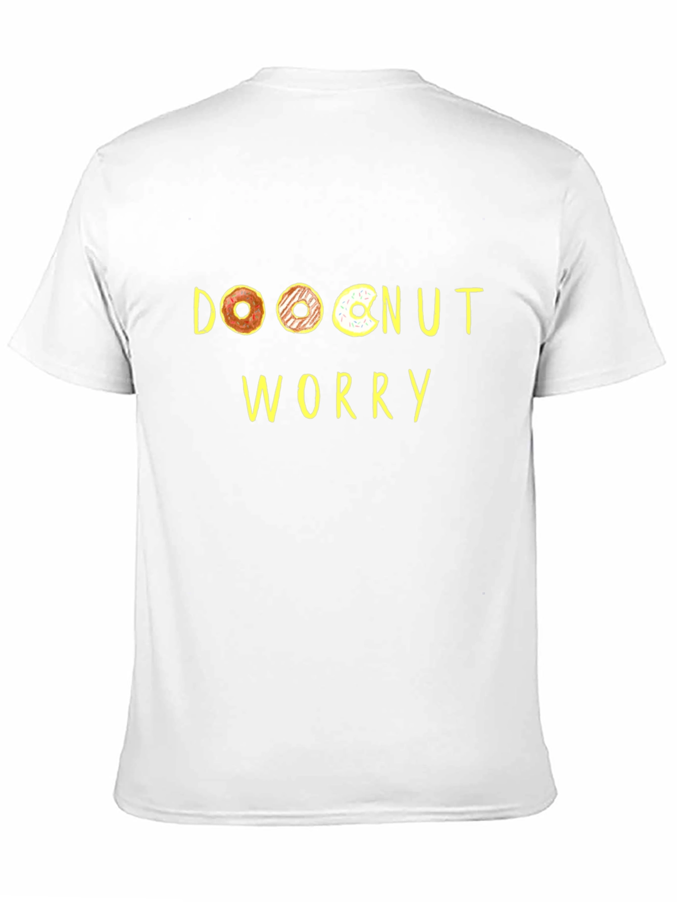 Black Doonut Worry - Black Graphic Tee view 11