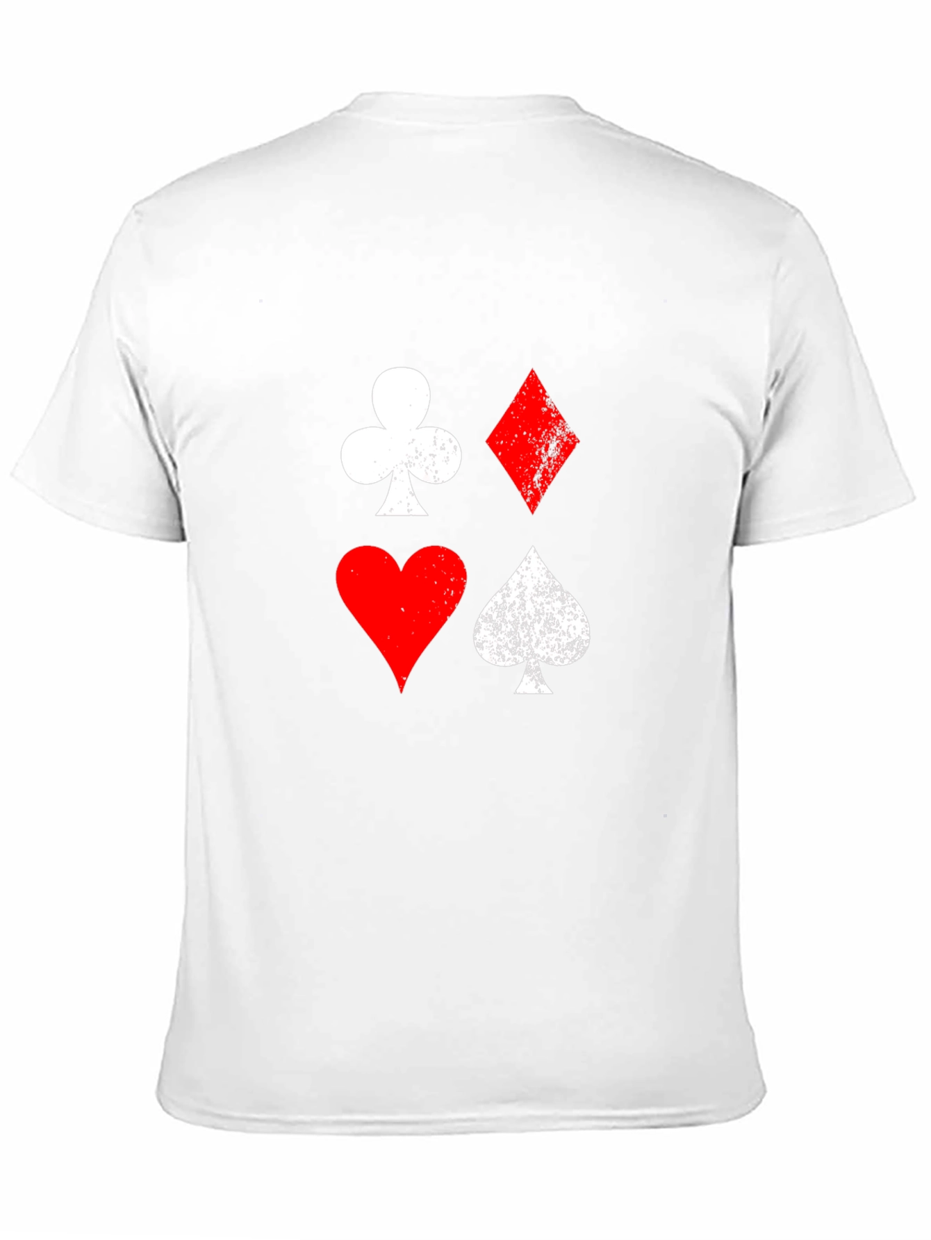 Black Playing Card Suit Graphic Tee view 11