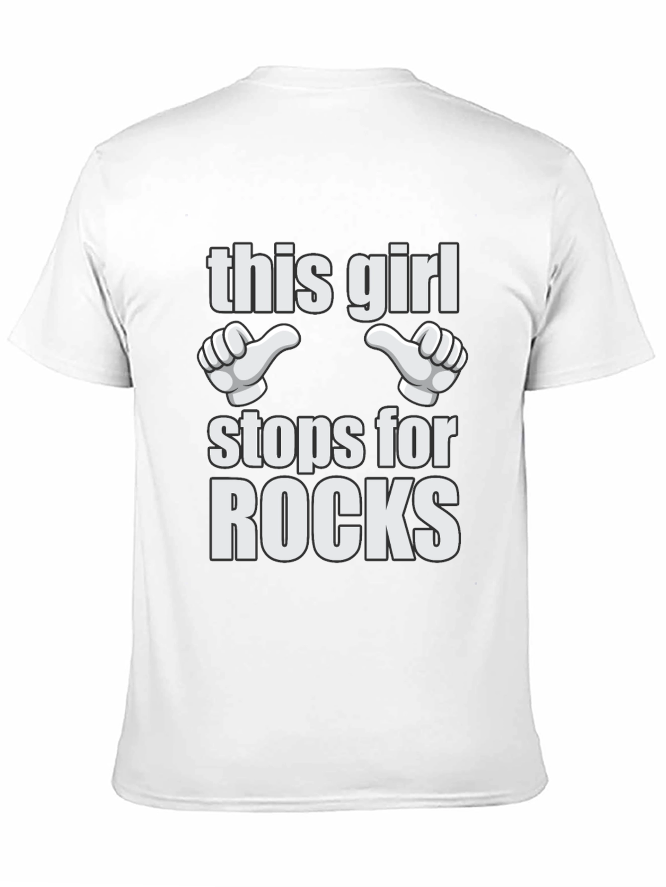 Black This Girl Stops for Rocks T-Shirt Funny Rockhounding Tee view 11