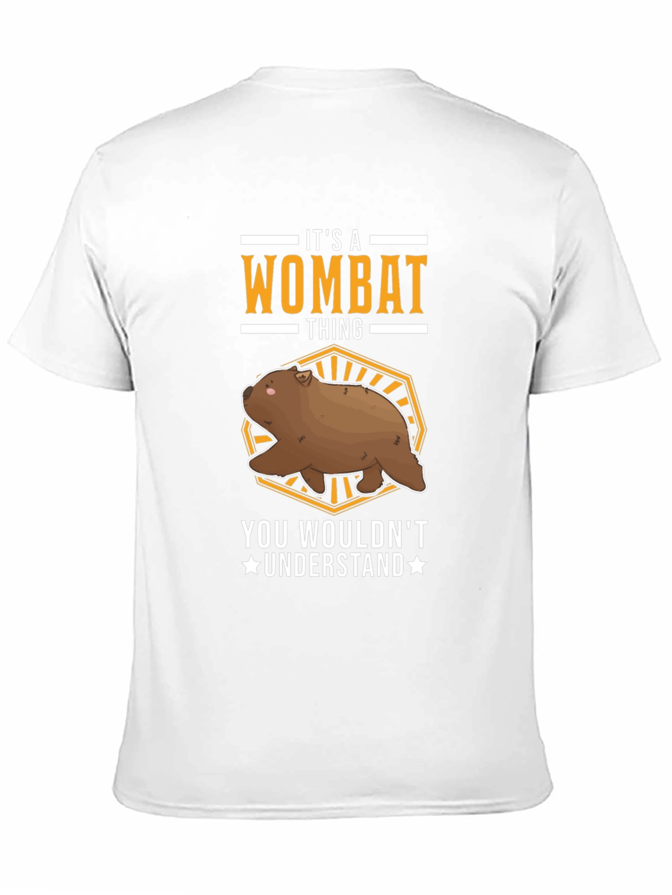 Black Wombat Thing Graphic T-Shirt view 11
