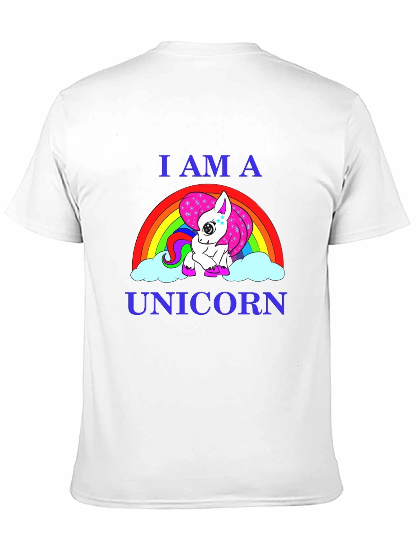 Black I Am A Unicorn Graphic T-Shirt view 11