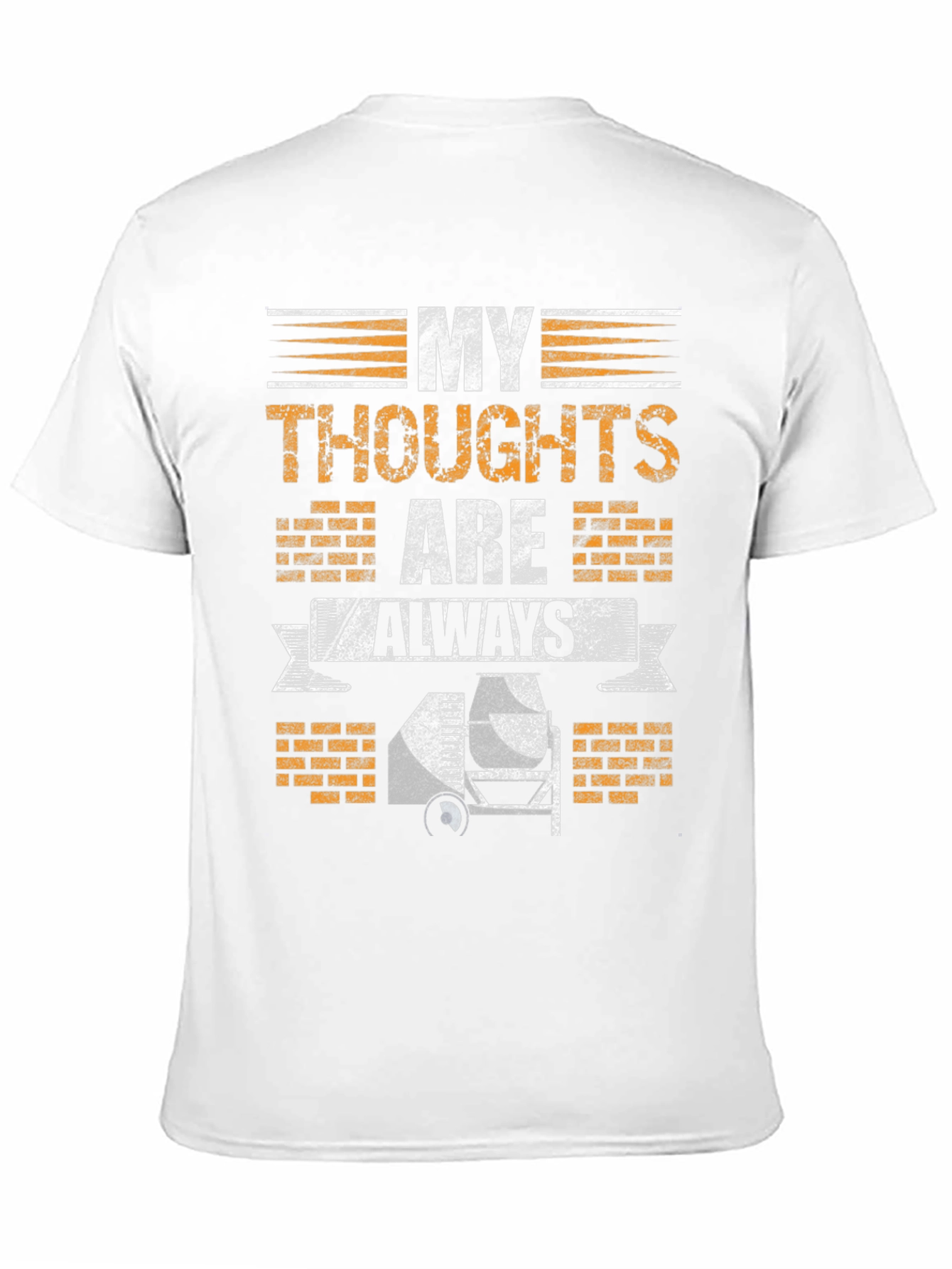 Black Construction Worker Humor T-Shirt: Always on the Job view 11