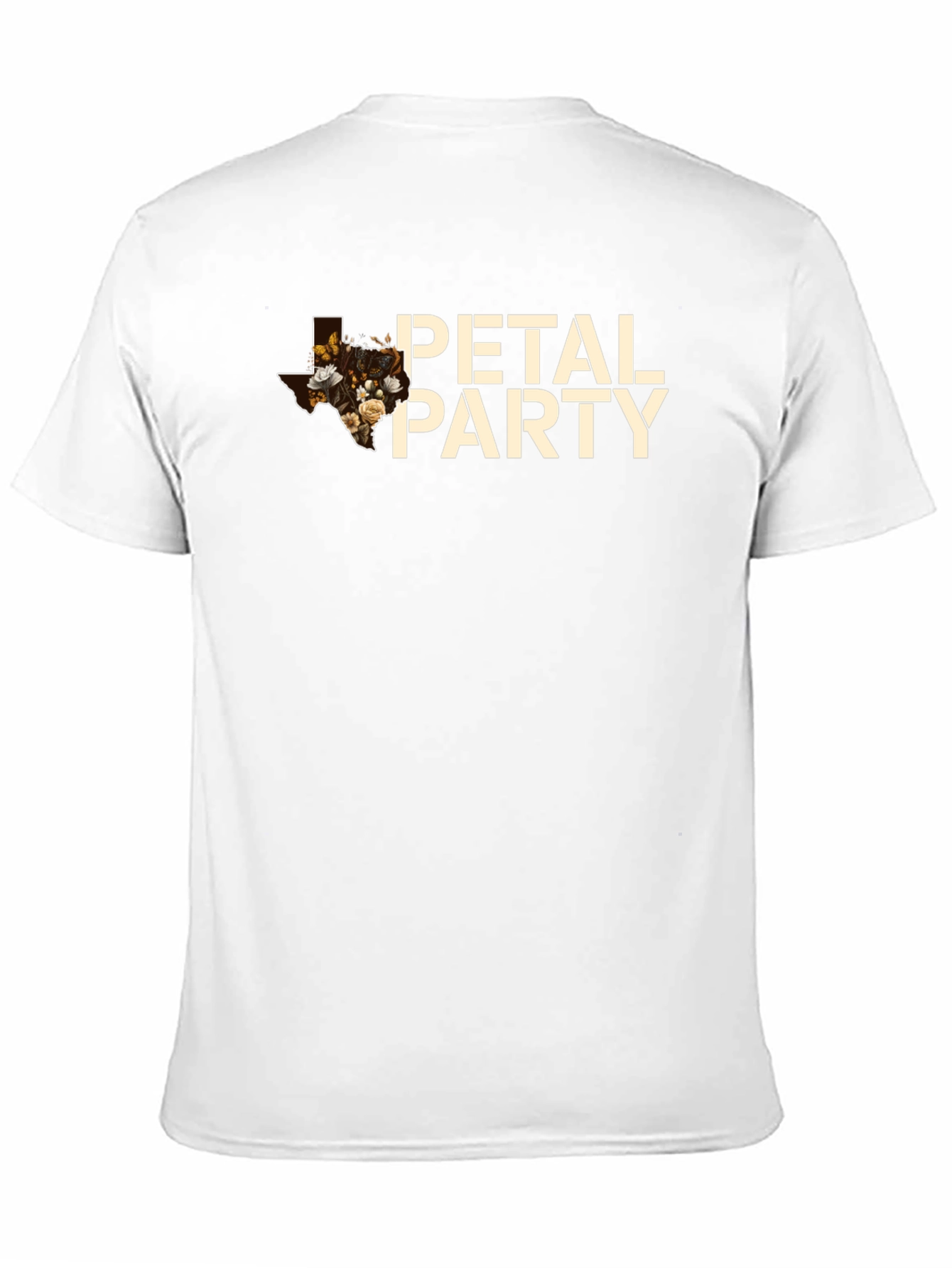 Black Petal Party Black Graphic Tee view 11