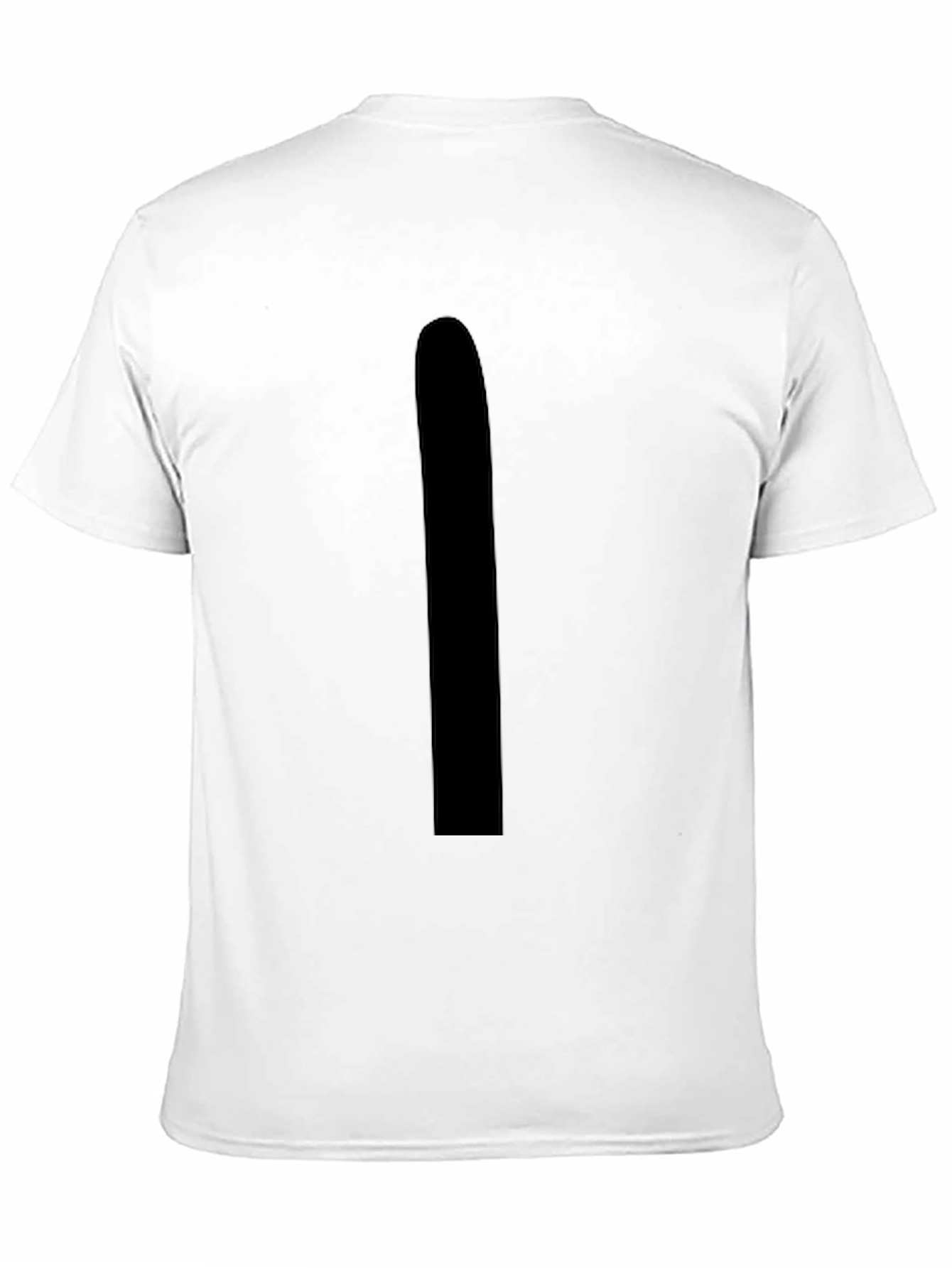 Black Men's Black Crew Neck Graphic Tee view 11