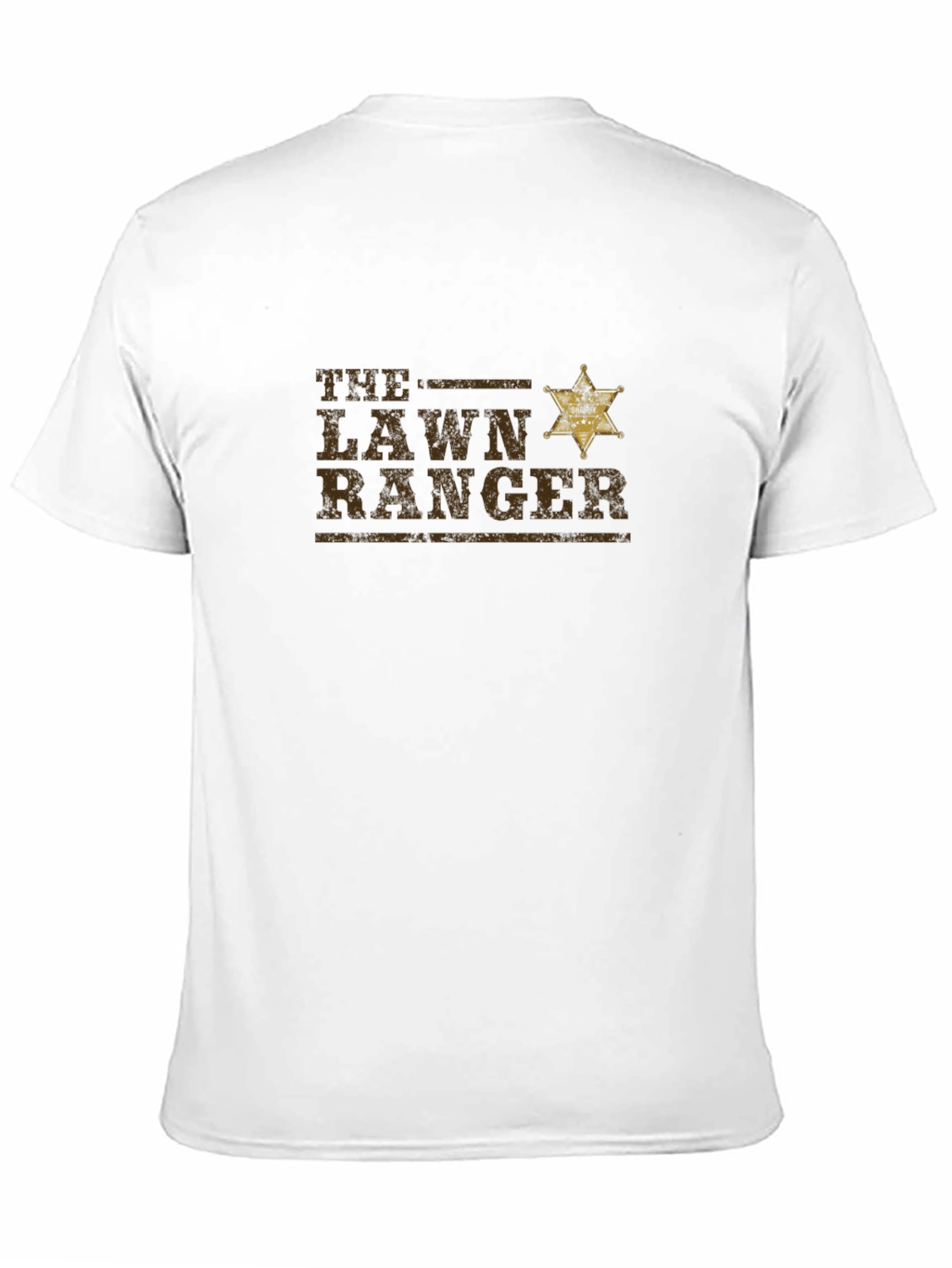 Black Lawn Ranger Graphic T-Shirt - Black Cotton Tee view 11