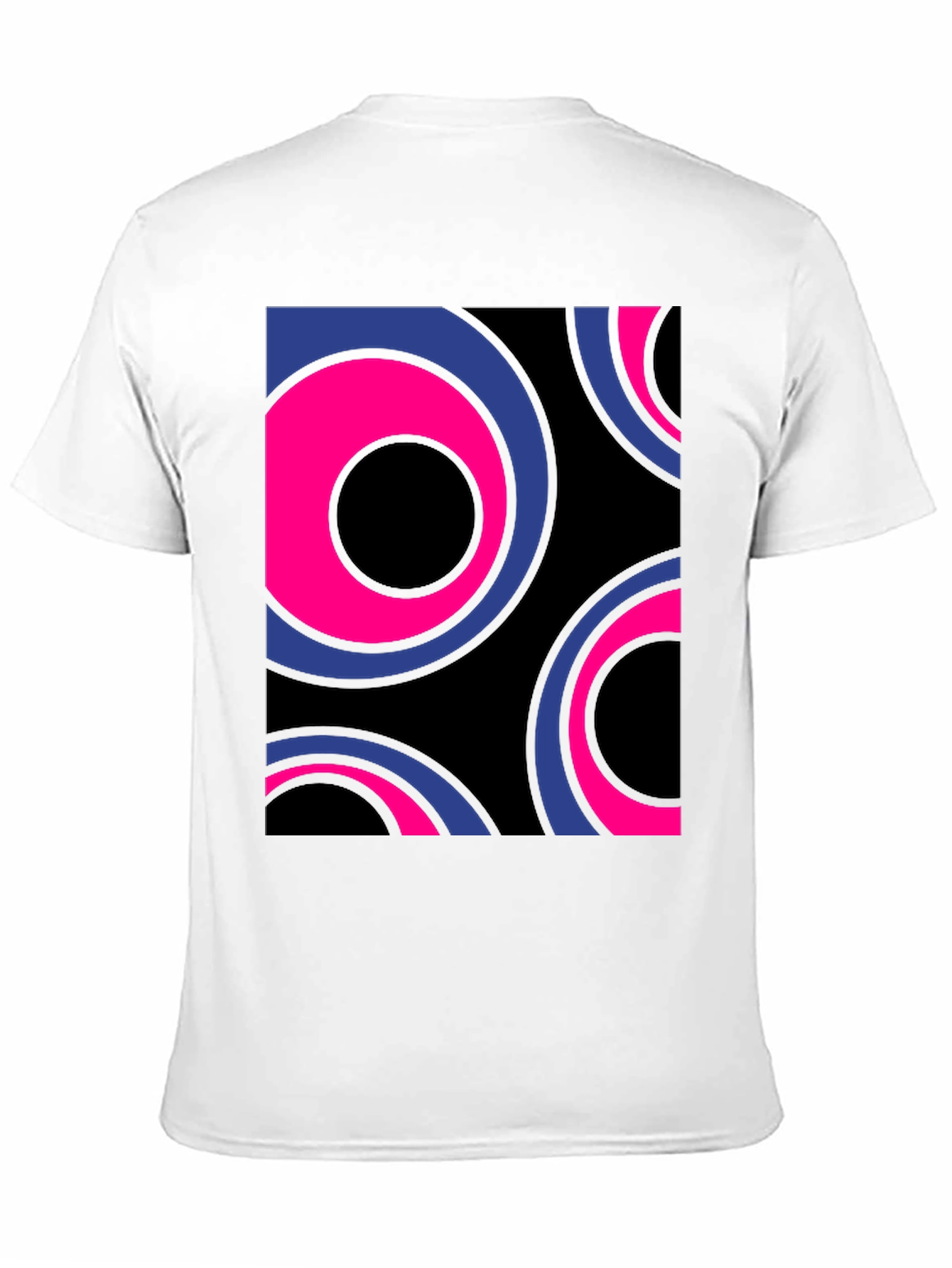 Black Retro Circle Graphic Tee - Bold Style view 11