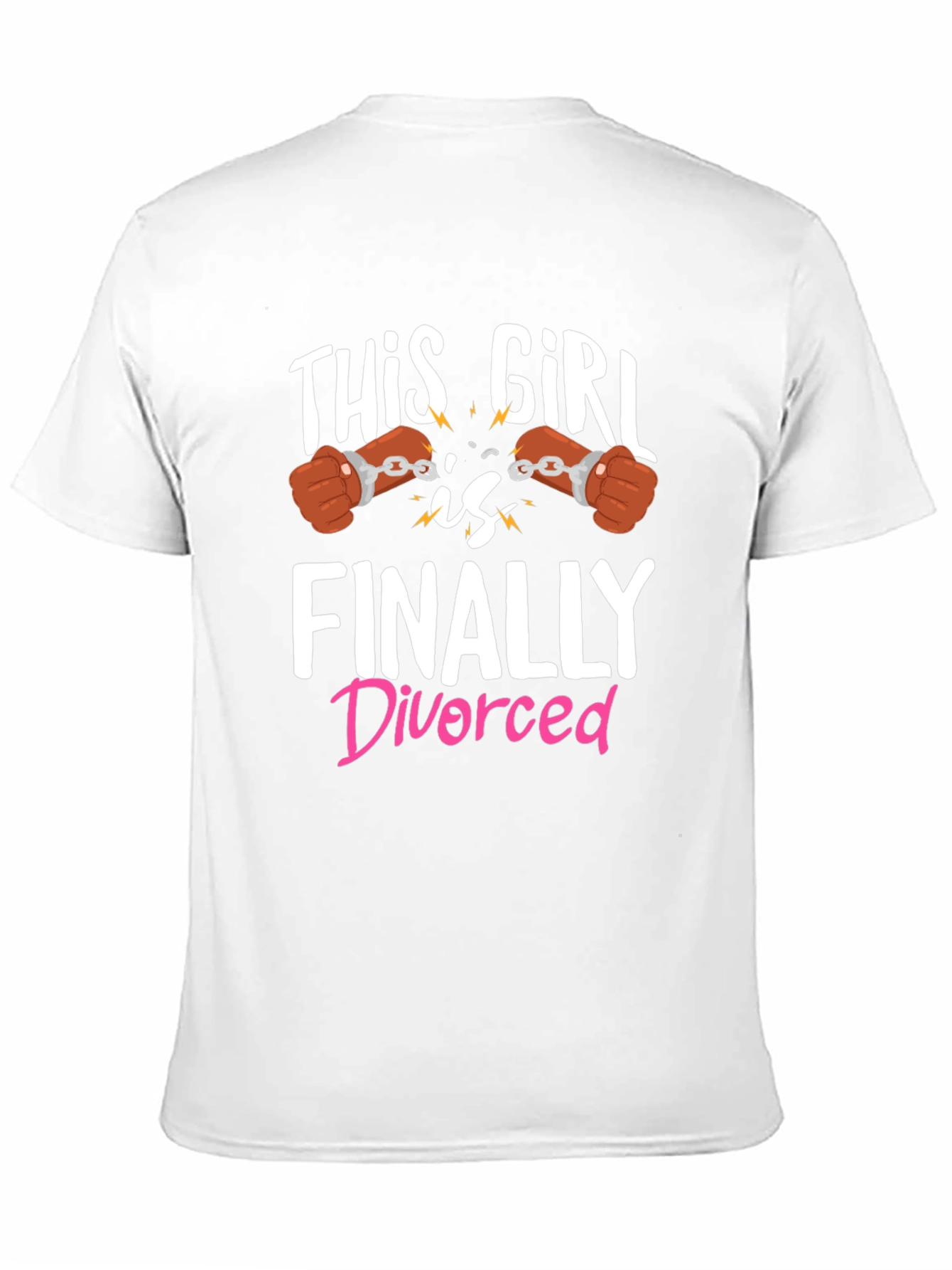 Black Finally Divorced T-Shirt - Celebration Tee view 11