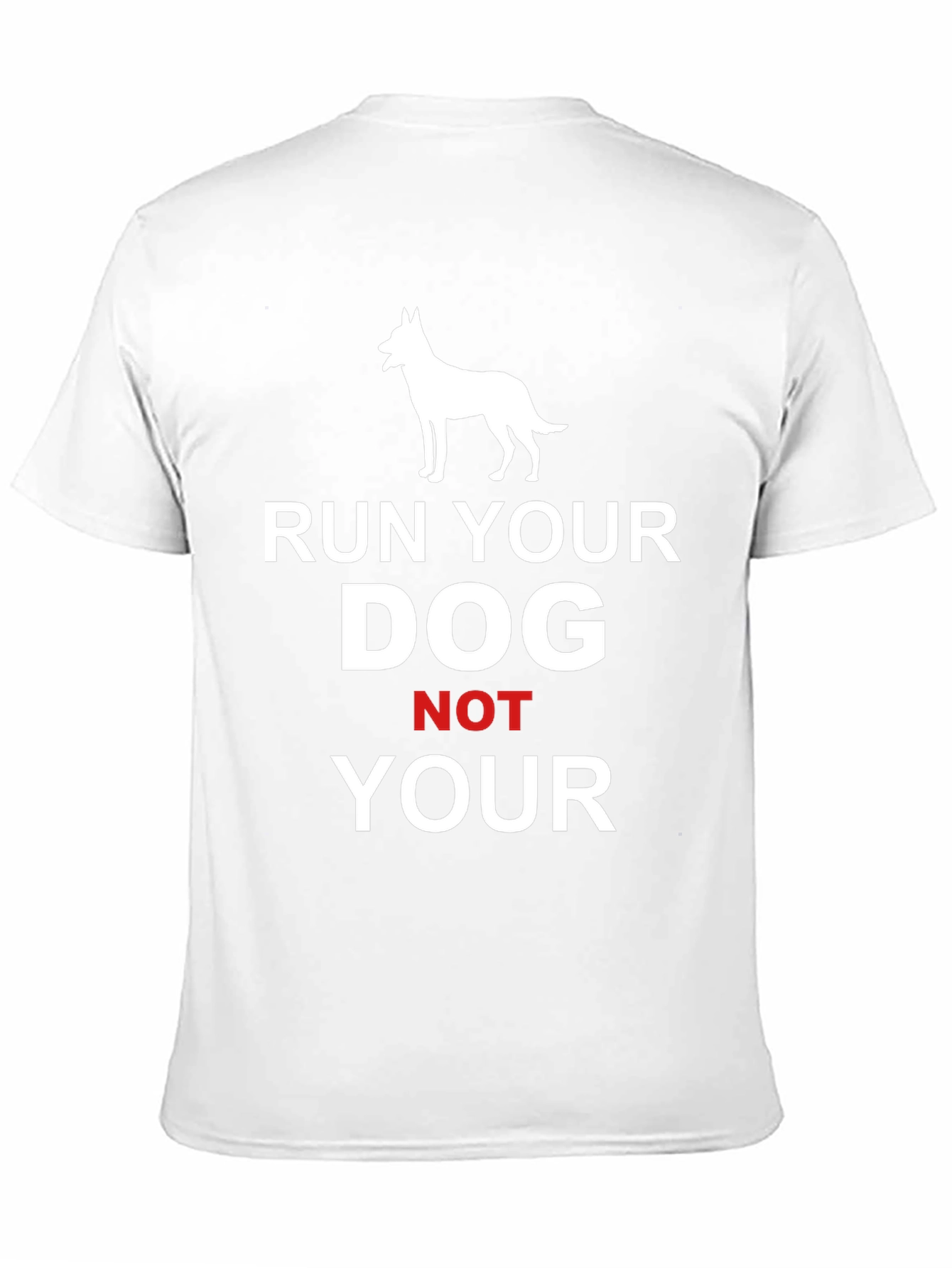 Black Run Your Dog T-Shirt view 11