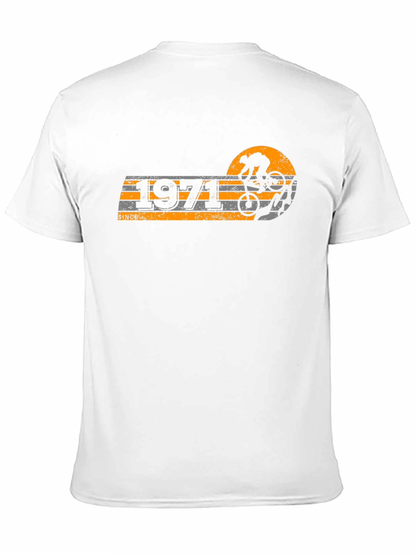 Black Since 1971 Biker T-Shirt - Cool Vintage Design view 11