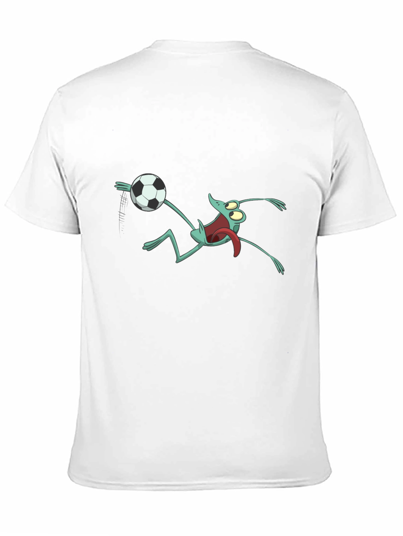 Black Frog Soccer Fan T-Shirt view 11