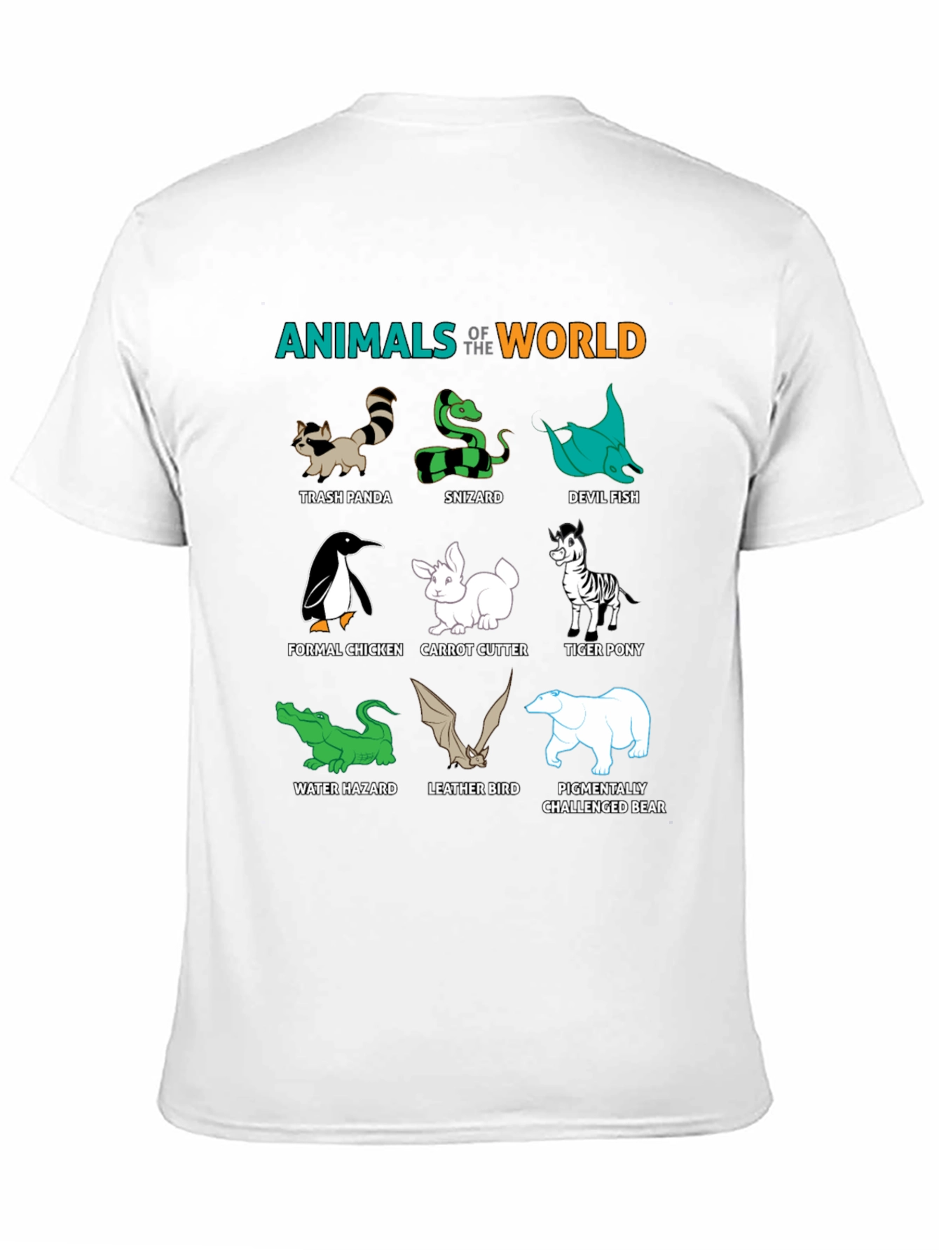 Black Funny Animal Pun T-Shirt view 11