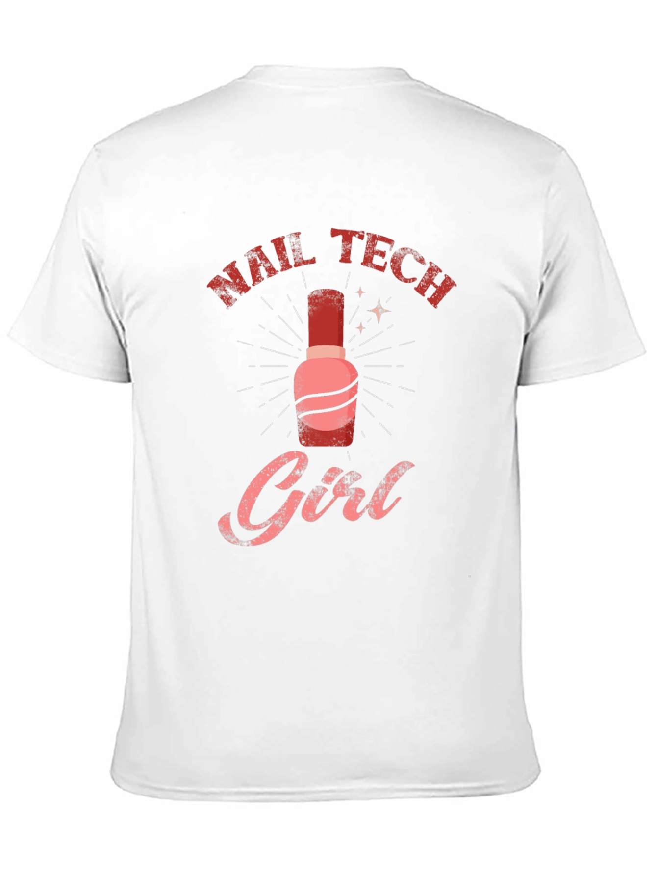 Black Nail Tech Girl T-Shirt - Stylish & Comfortable view 11